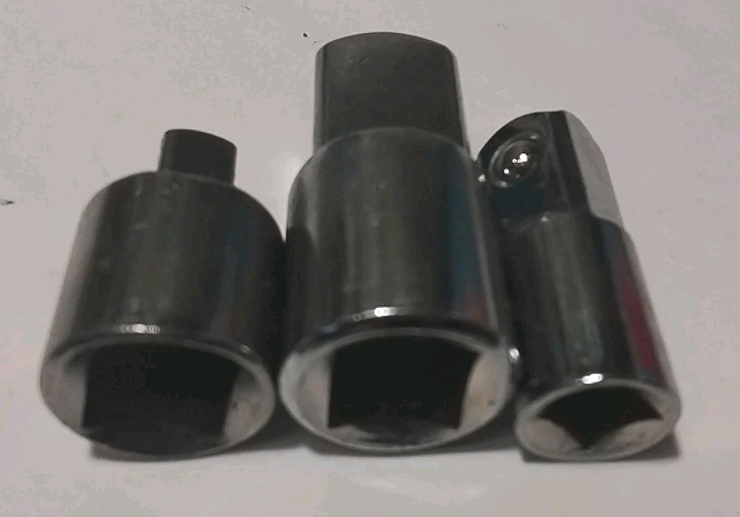 3pc ADAPTER SOCKET SET 3/8″×1/4″-3/8″×1/2″-1/4″×3/8″ «NEW «