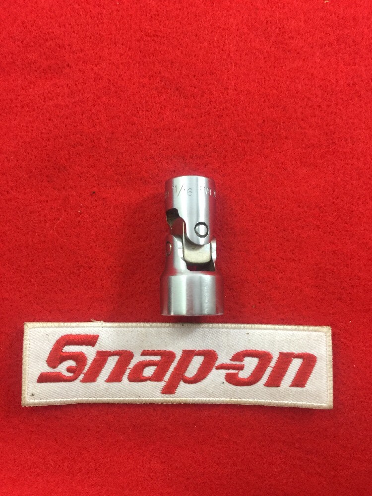 Snap-on 3/8 Drive 12-Point SAE 11/16″ Flank Drive Shallow Socket FVU22 (B17)