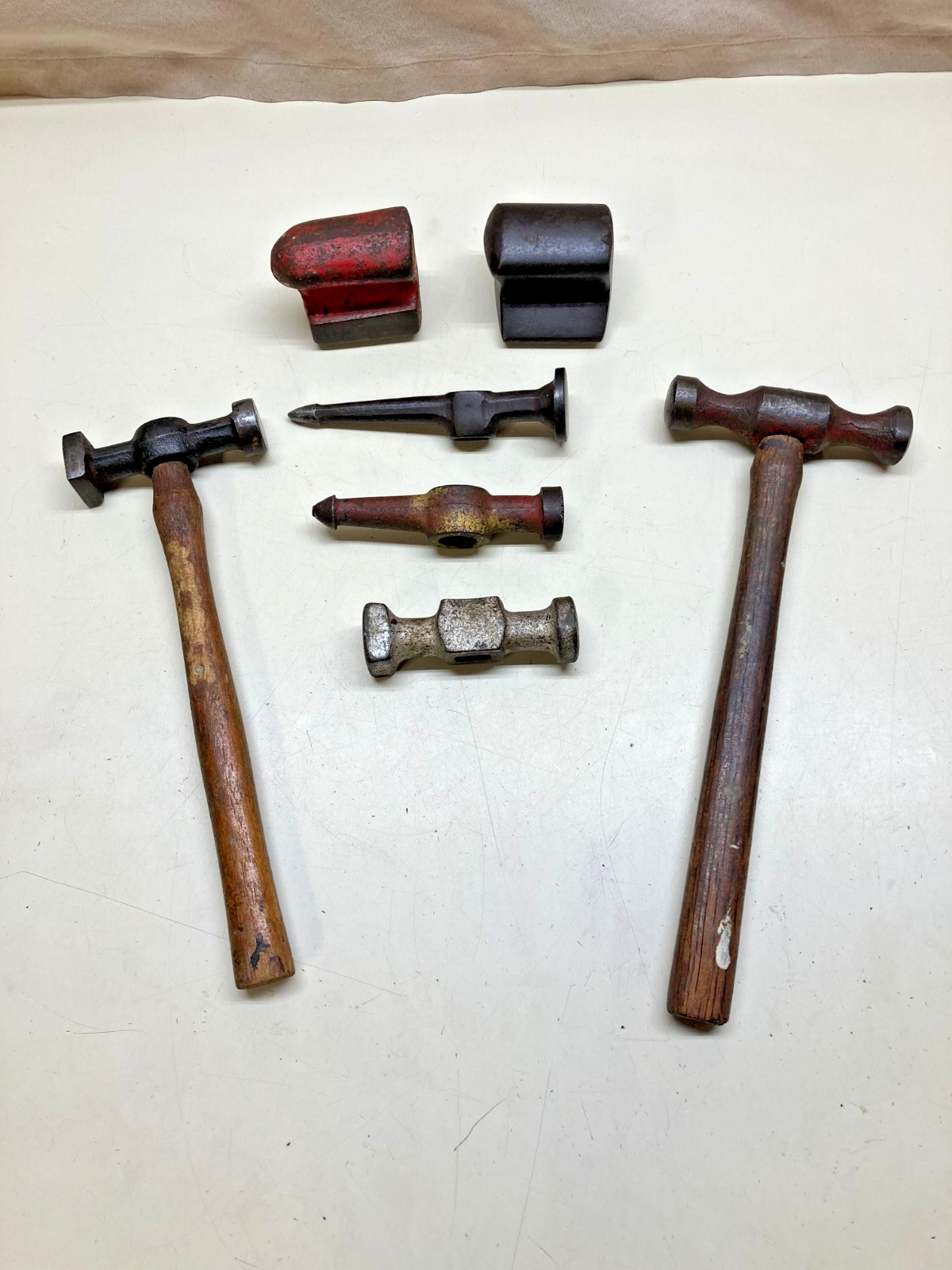 7pc Vintage auto body tool bundle (Fairmount & others)