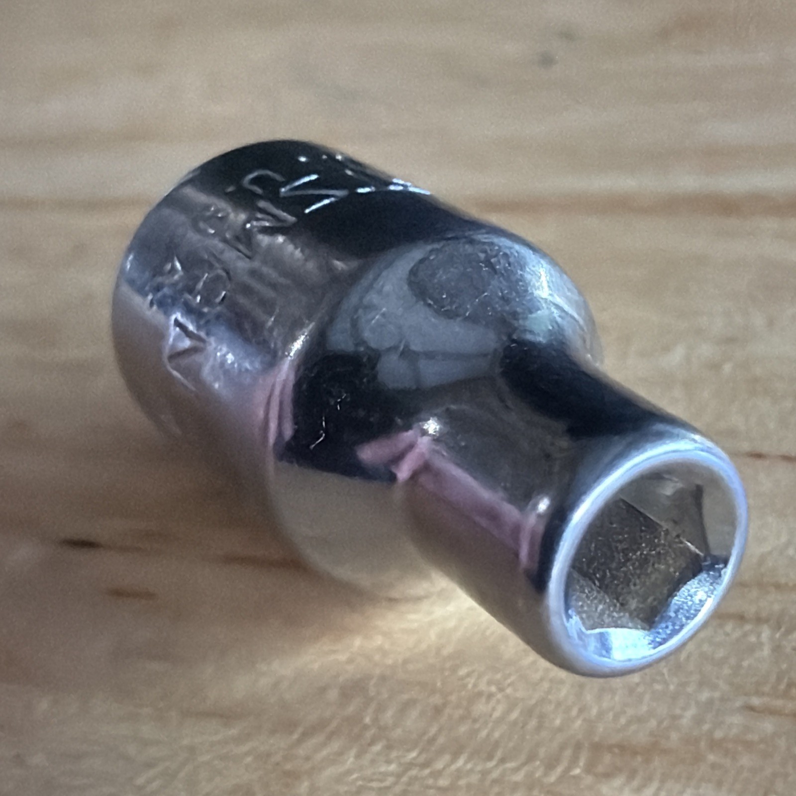 Craftsman 4mm Shallow Socket 1/4″ Drive 6 Point EE Series 43505 Made in USA USA