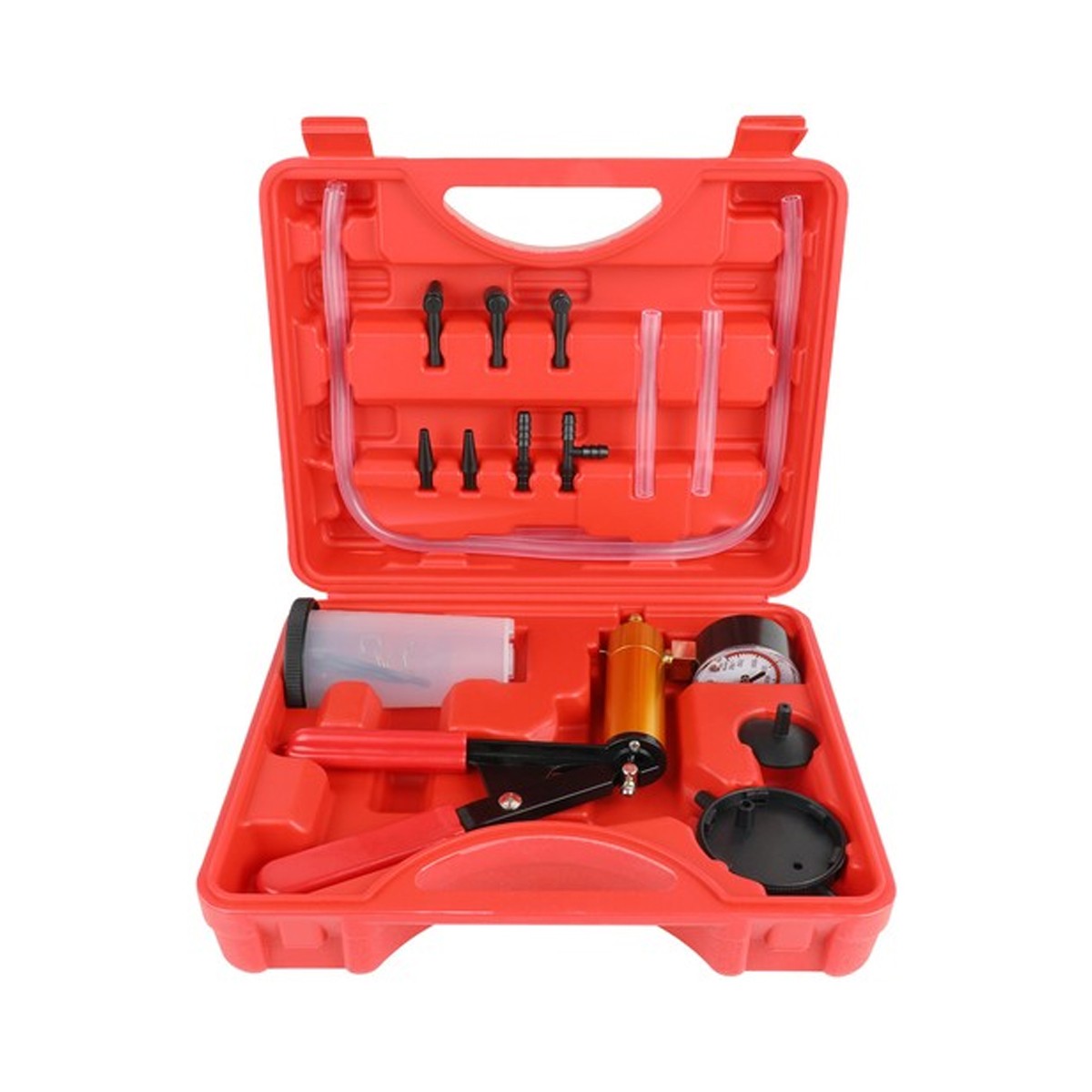 Hand vacuum pressure pump tester Car/motorcycle brake Fluid bleeder bleeding kit