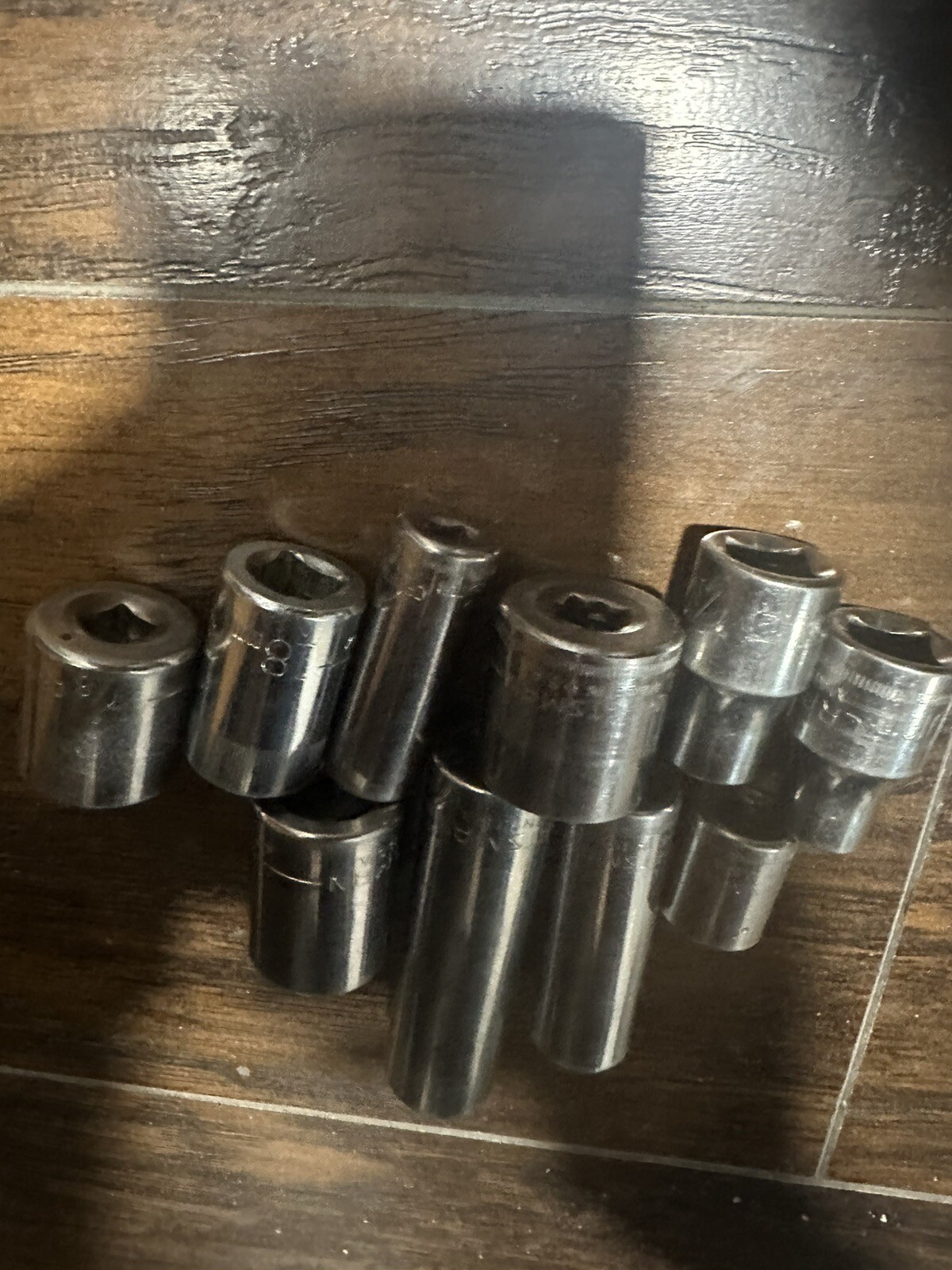 Craftsman assorted sockets total 10