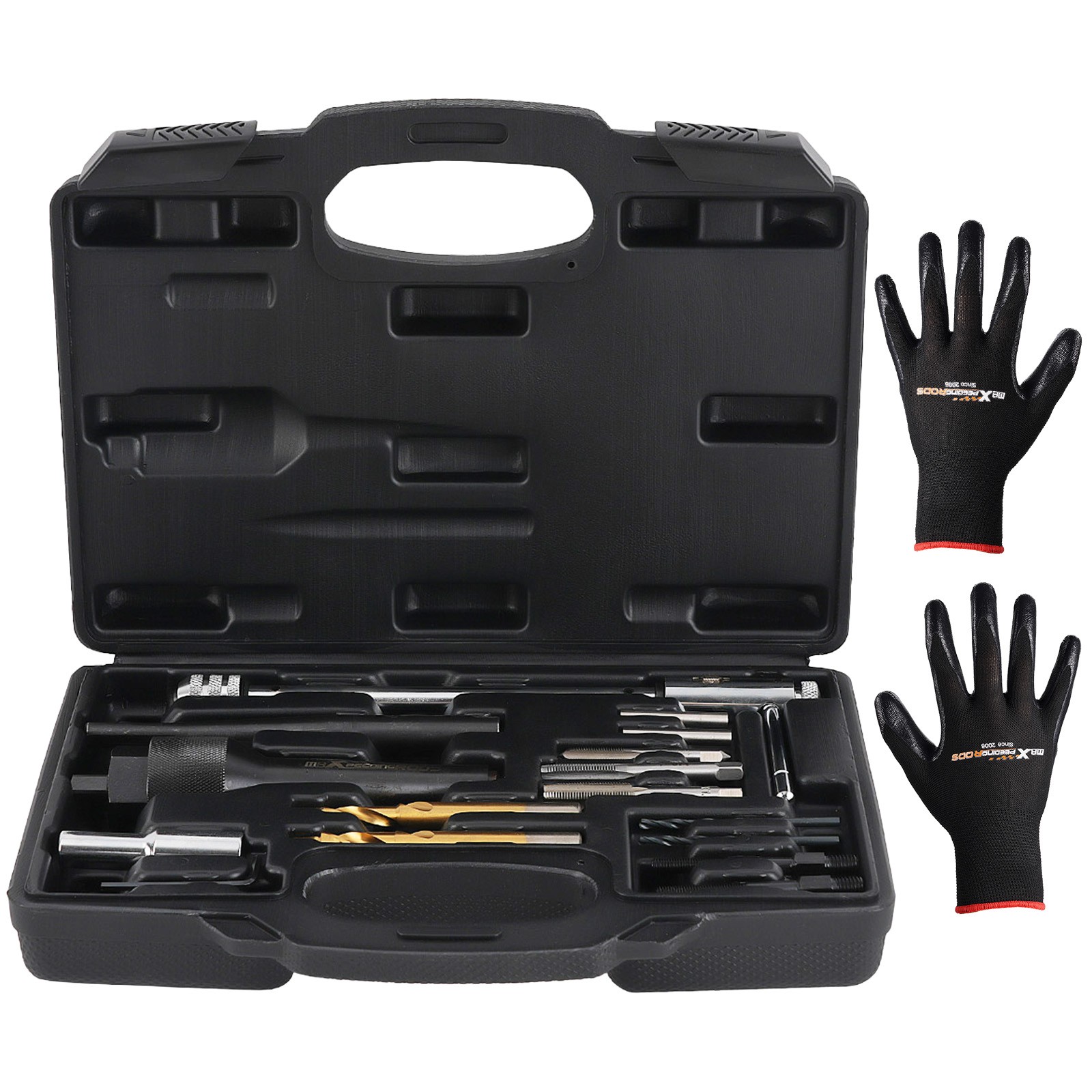 Damaged Glow Plug Removal Remover Tool Kit 16* Set 8mm 10mm Glow Plugs