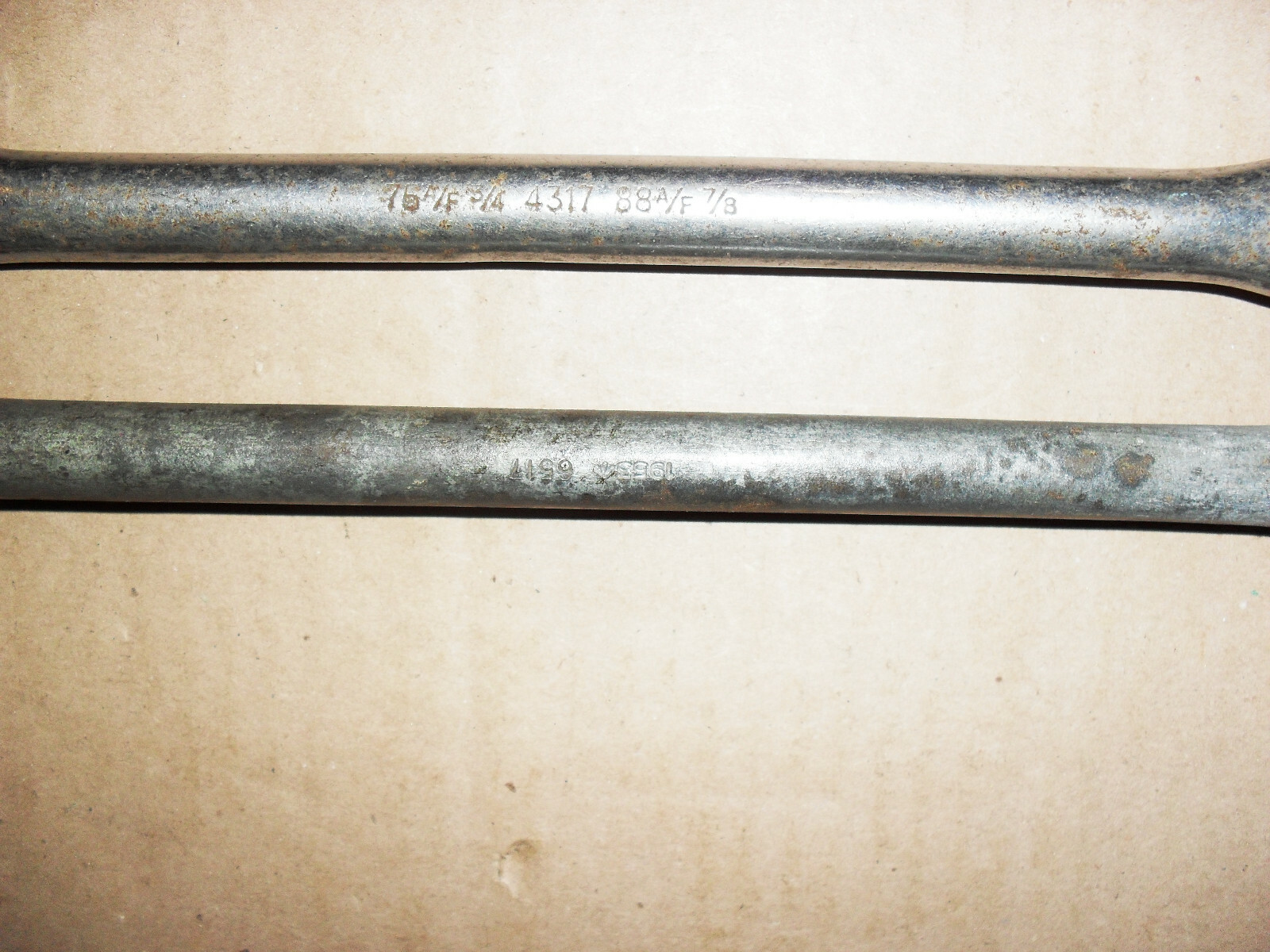 BRITOOL WRENCH SPANNERS 1953, 6517-7/16W x 4320-1/2W & 4317-75 AF3/4 x 88AF7/8