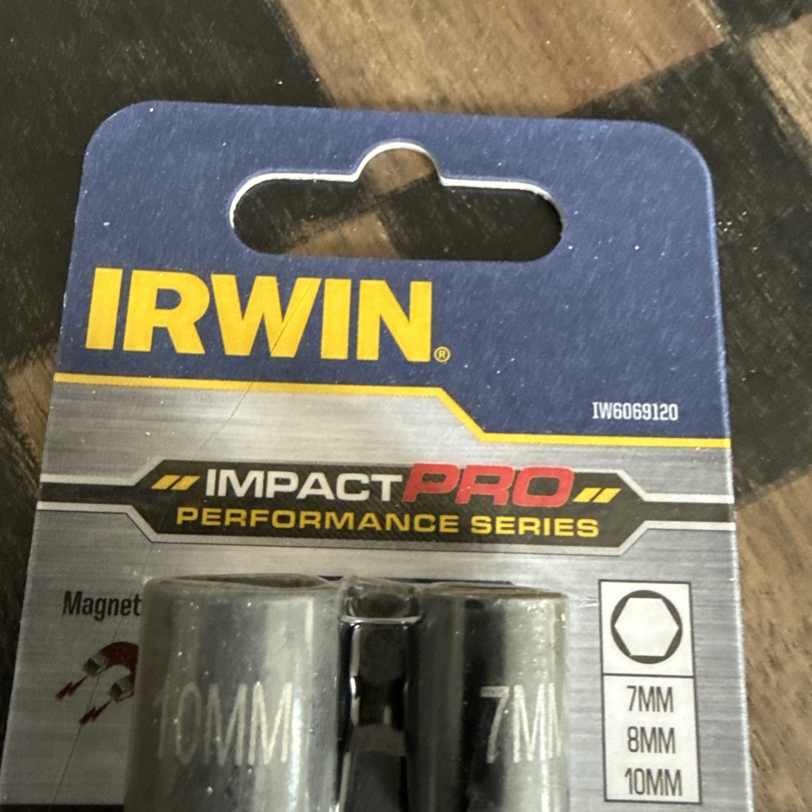 IRWIN IW6069120 – Impact Pro nutsetter set 3 pcs – 7mm , 8mm , 10mm