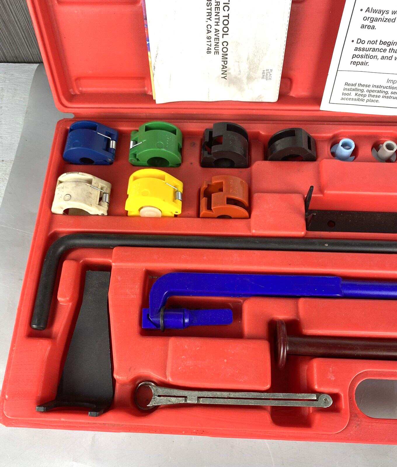 Astro Pneumatic 7861 Full-Coverage Disconnect Tool Set – Missing 7861-07 in Case