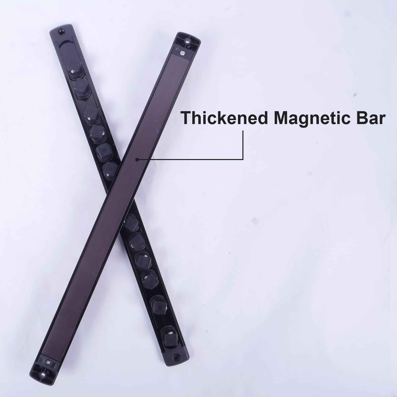 CXPRO Magnetic Socket Holder Organizer Set:3/8-Inch Drive 3/8, Black