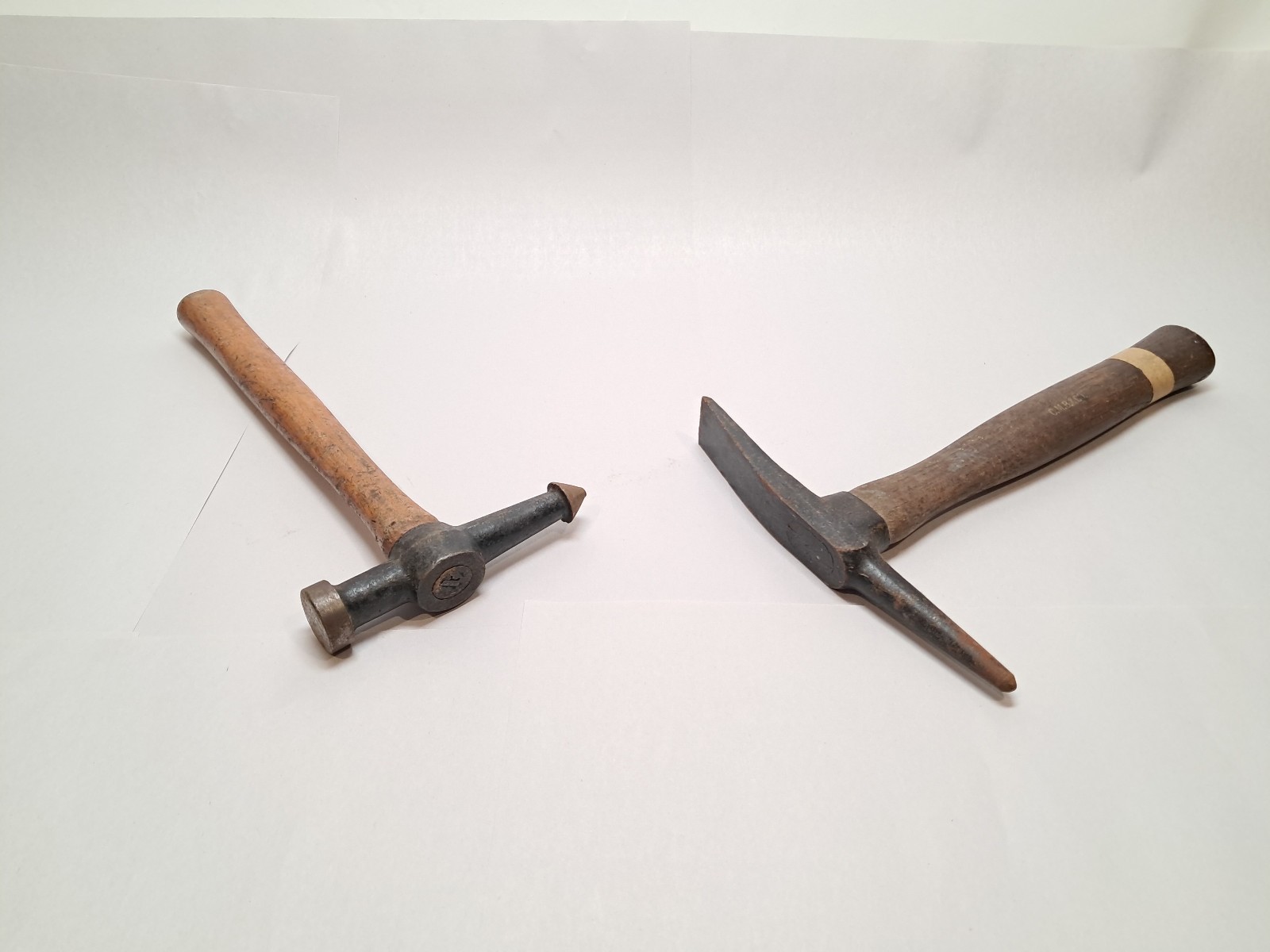 Vtg Bumping & Pick Auto Body Hammer & Vtg CMB & Co Hammer Body Work or Masonry