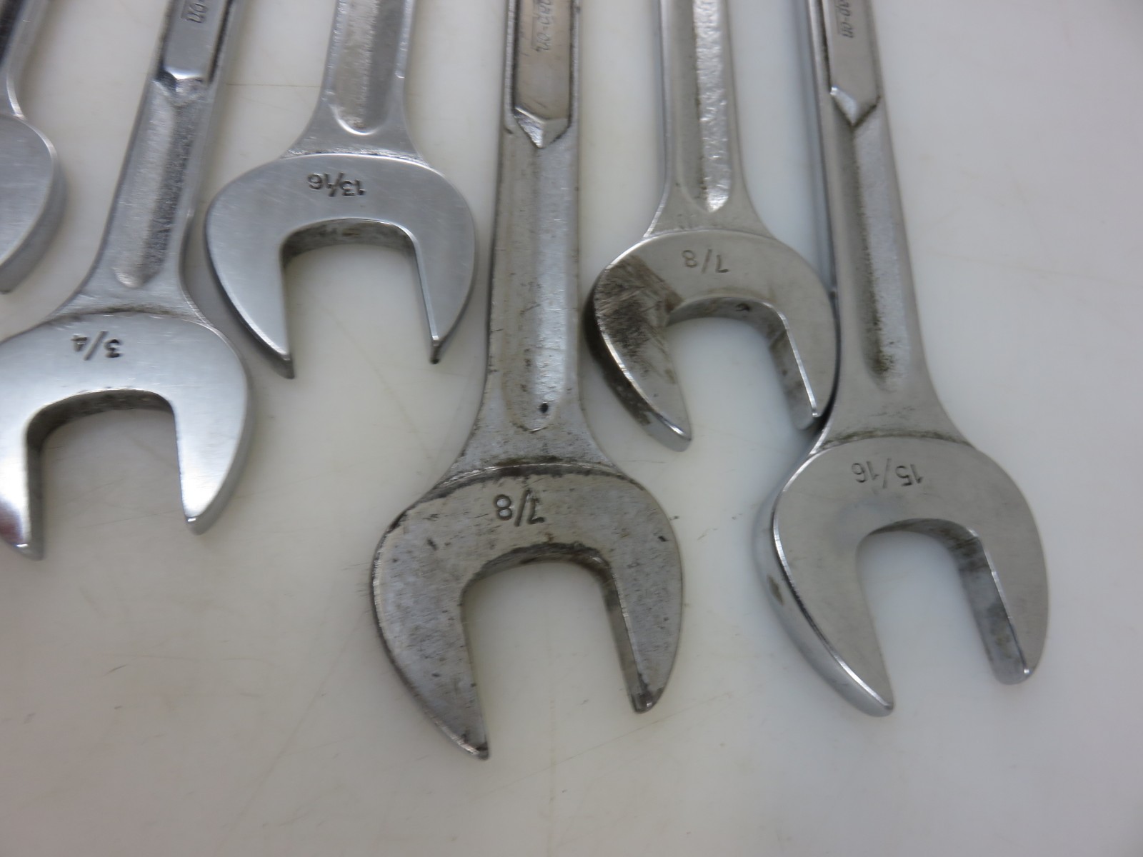 Snap-On VS Series Open End Wrench Set 11pc 1/4″-15/16″ Vintage