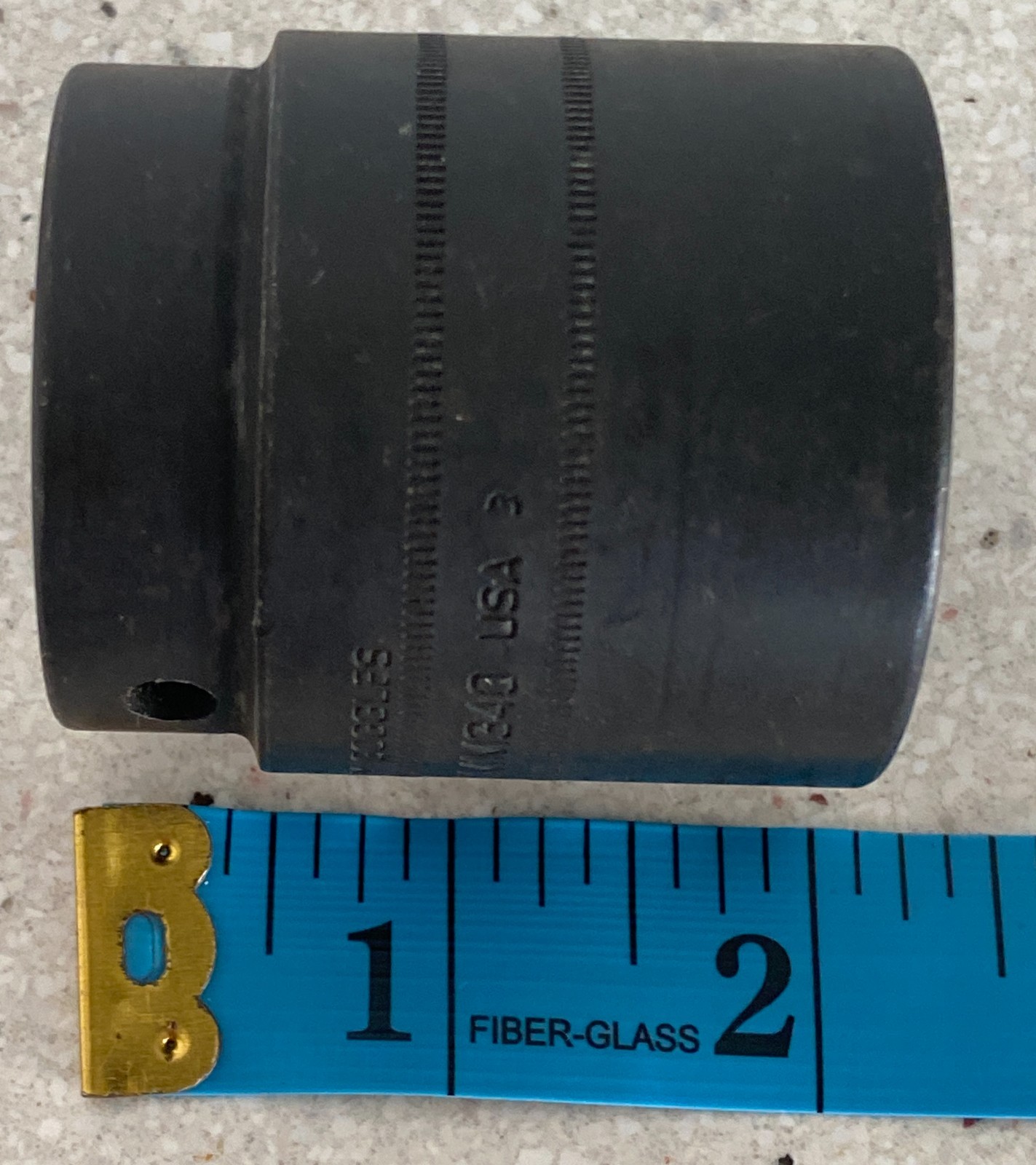Snap On IMM340 34mm 1/2″ Drive Impact Socket 6 Point Shallow Used