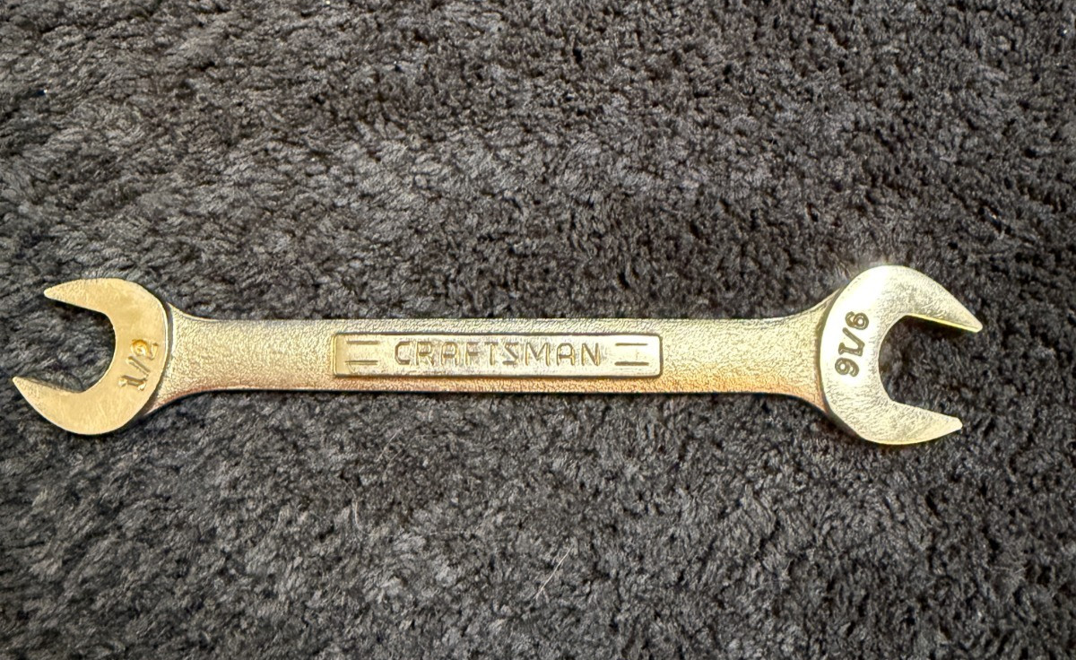Craftsman VV 44579 Combo Wrench 1/2 x 9/16 SAE USA See Pictures
