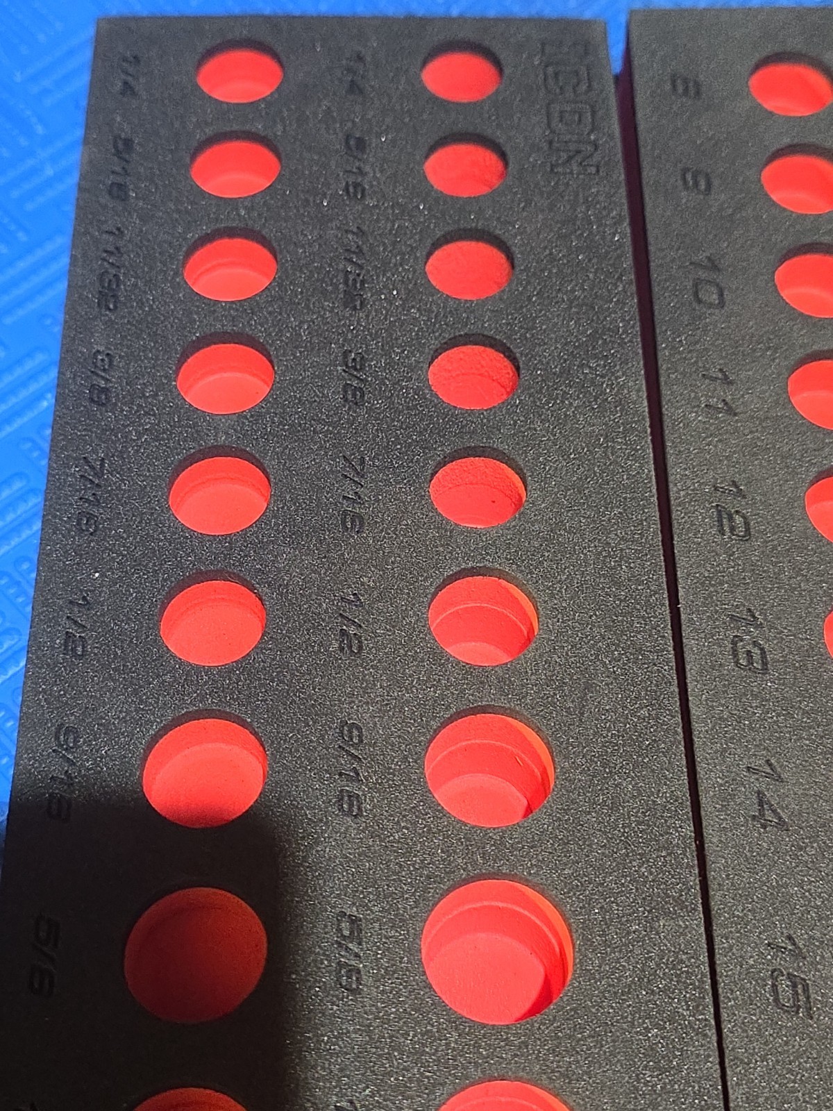 icon professional 3/8 Socket Organizer Foam Inserts METRIC & SAE SET