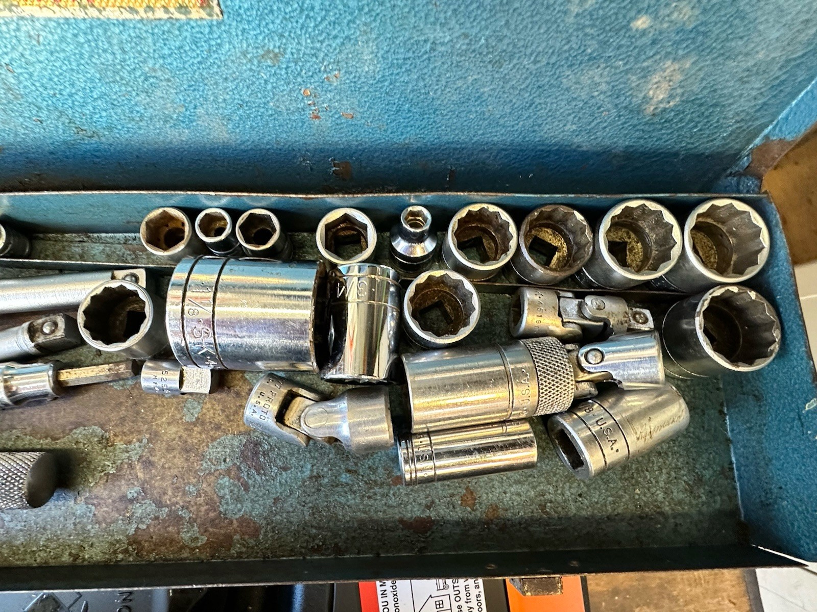 S-K Wayne Socket Set Not Complete