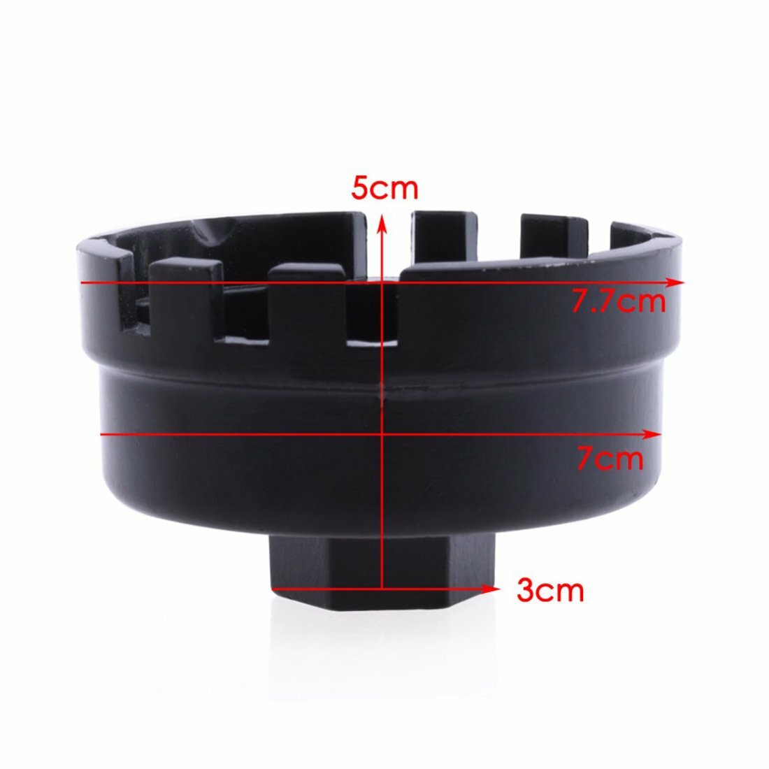 64MM 14 Flutes Oil Filter Cap Wrench Cup Socket Remover Tool Fits Toyota Lexus