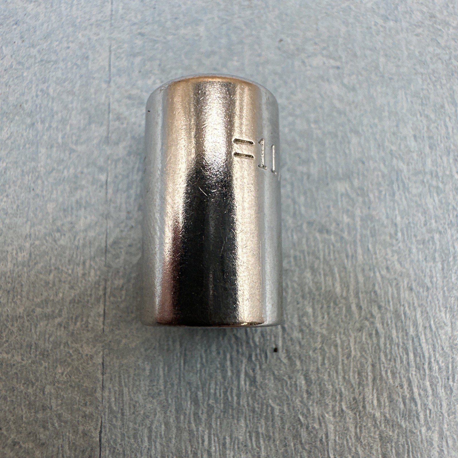 Mac Tools SAE 11/32″ M116 Shallow Standard Socket 1/4″ Drive 6 Point Chrome USA