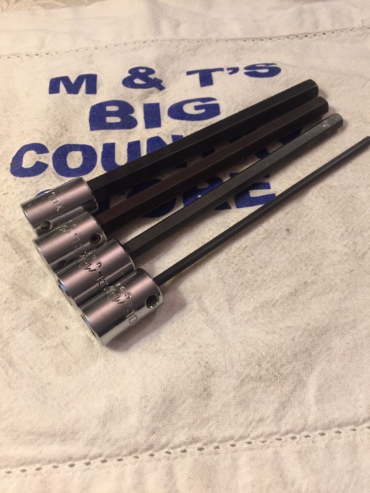 Mac Tools USA 3/8″ Drive 4pc Long Hex Metric Socket Drivers, 4mm, 7mm, 9mm, 10mm