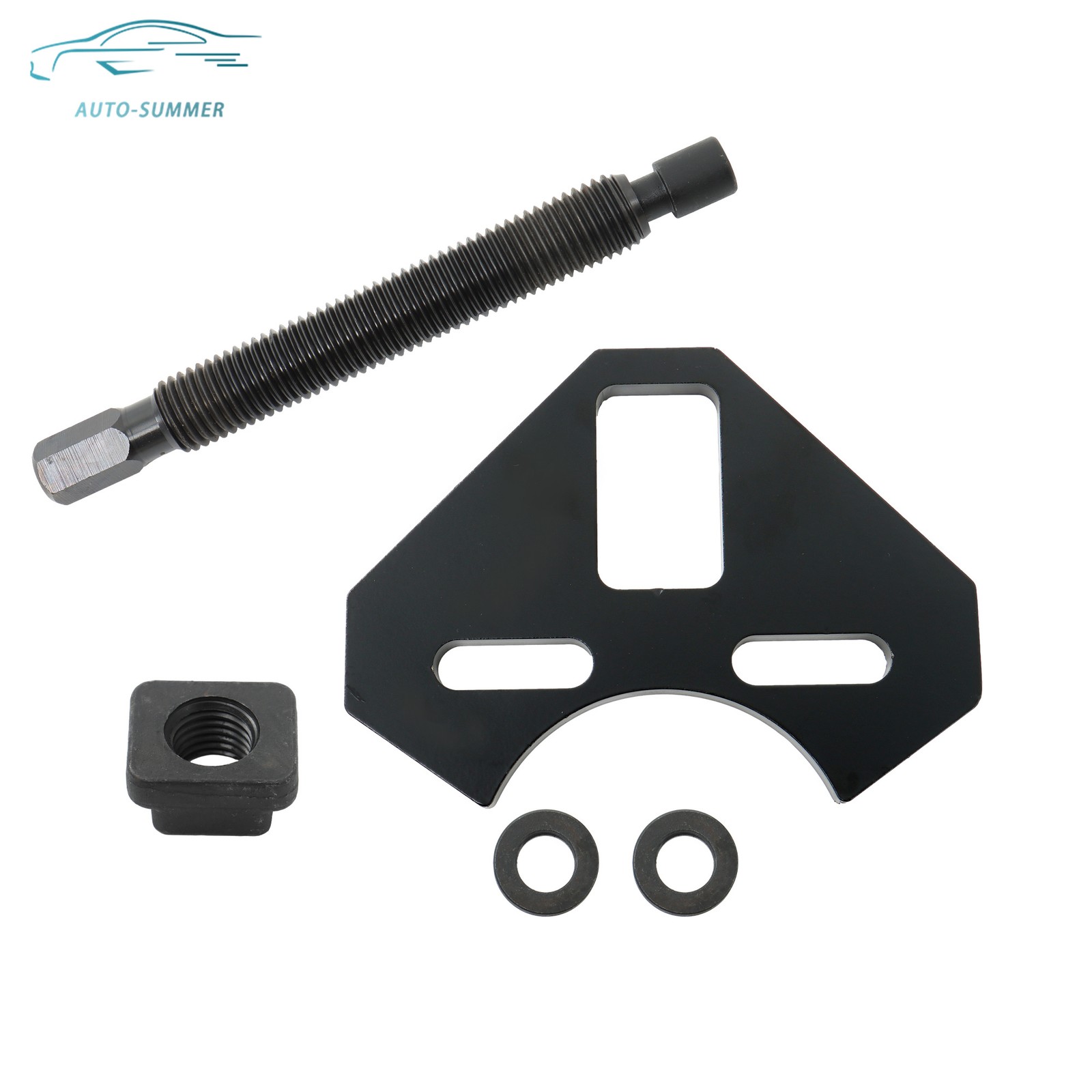 40100 Hub Removal Tool Kit Wheel Bearing Extractor Tool Black For Most 5 6 8 Lug