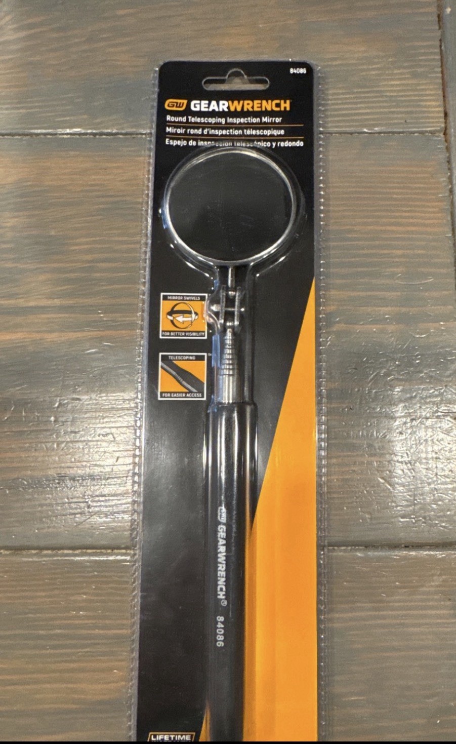GEARWRENCH RND TELESCOPING MIRROR 2-1/4″ DIA 84086