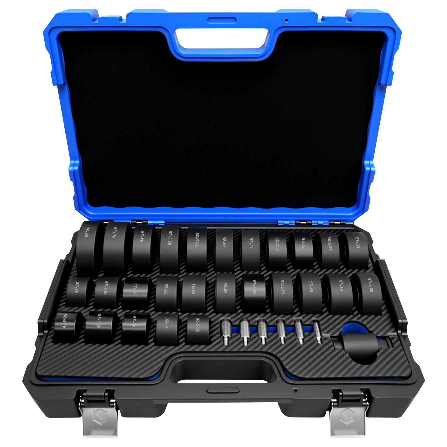 35PCS Universal Seal Bearing Bushing Press Removal Set for Hydraulic Shop Press