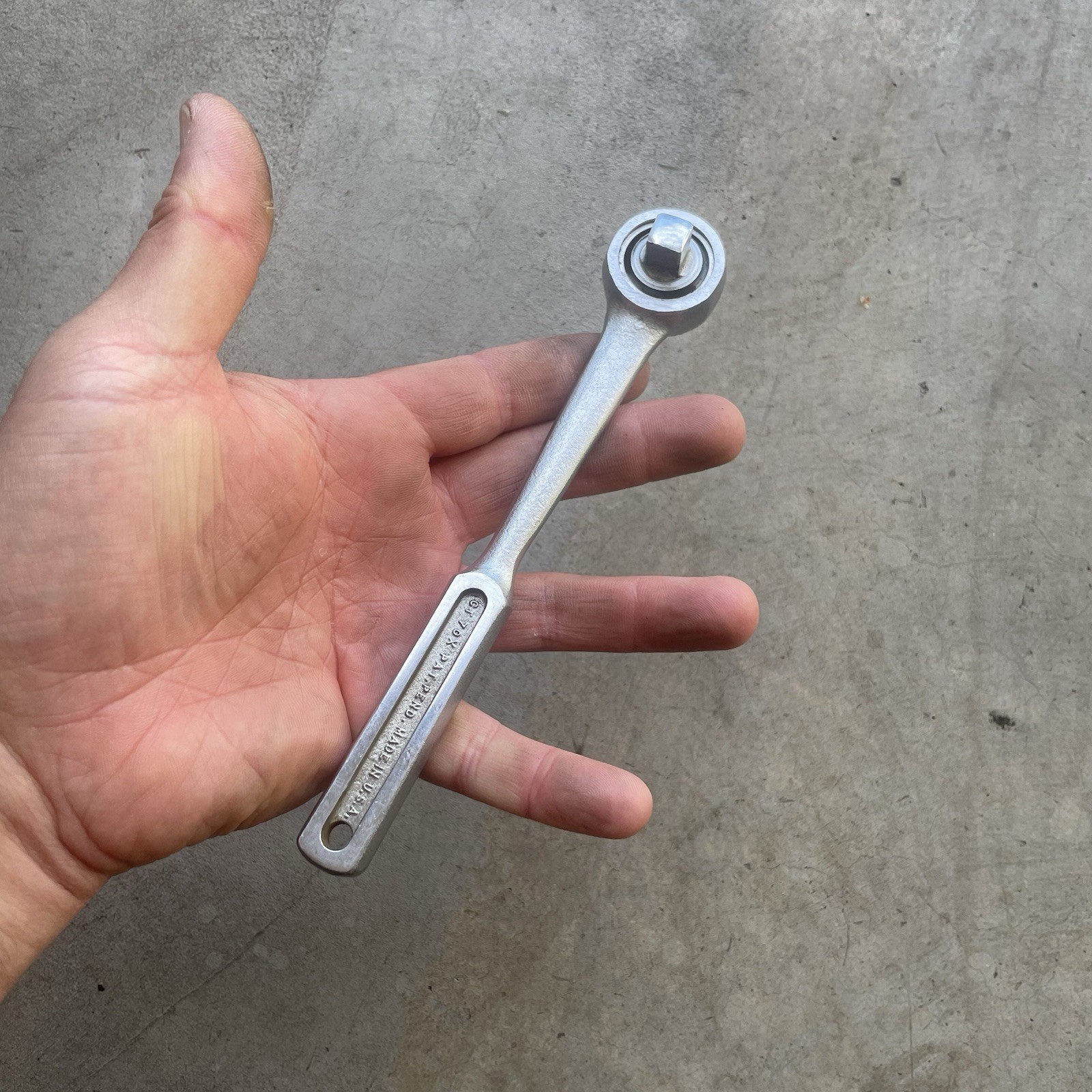 Vintage Crescent 3/8″ Drive Ratchet CT 70X USA