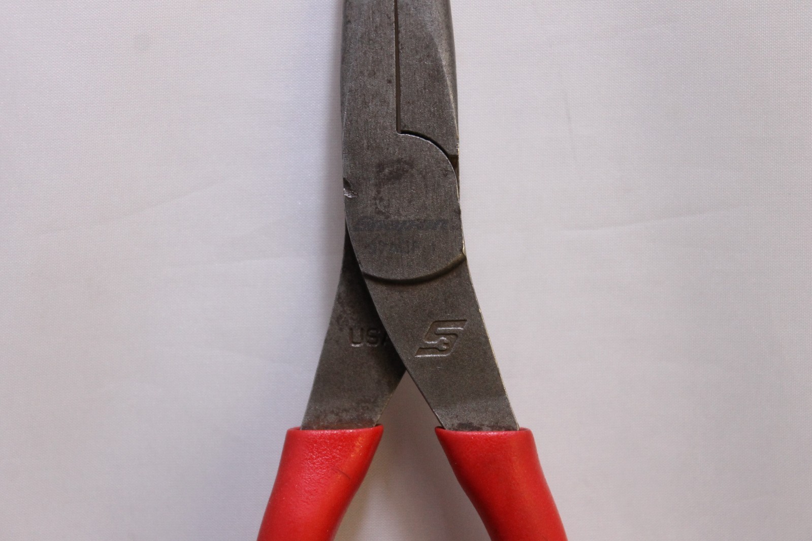 SNAP ON TOOLS USA 97ACF 9″-inch Needle Nose Pliers Red Soft Grip