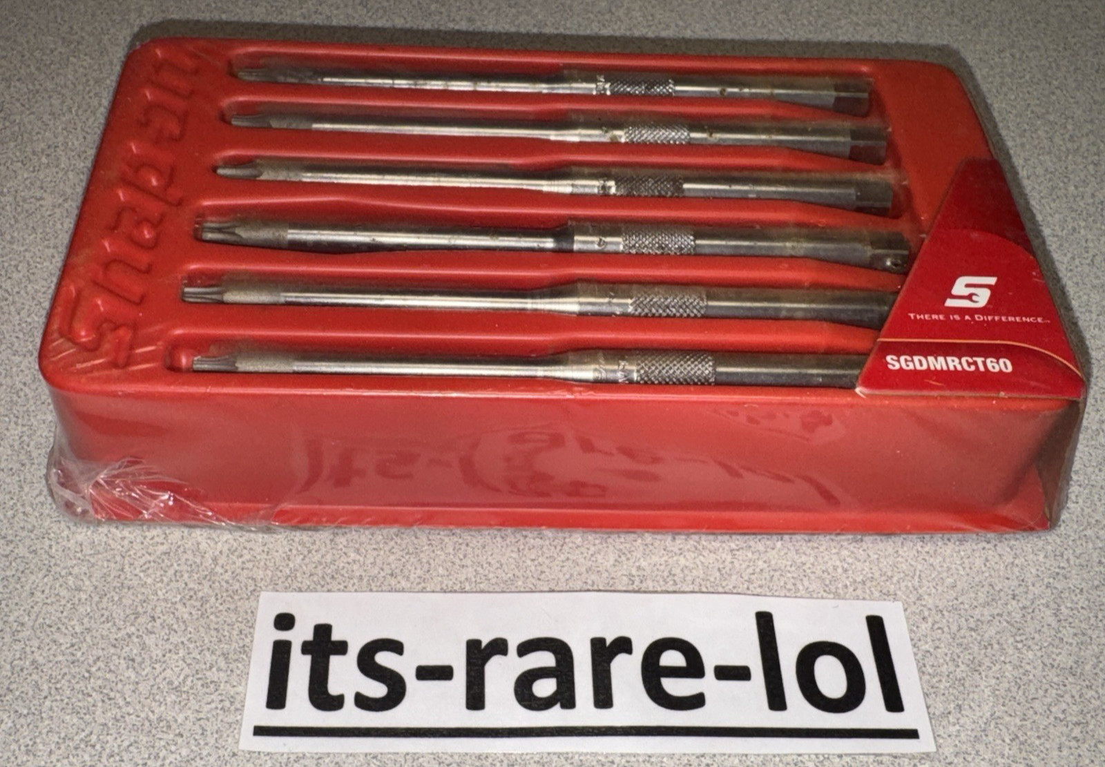 Snap On Tools SGDMRCT60 Ratcheting Screwdriver TORX 6 Pc Set T10-T30 NEW SEALED!