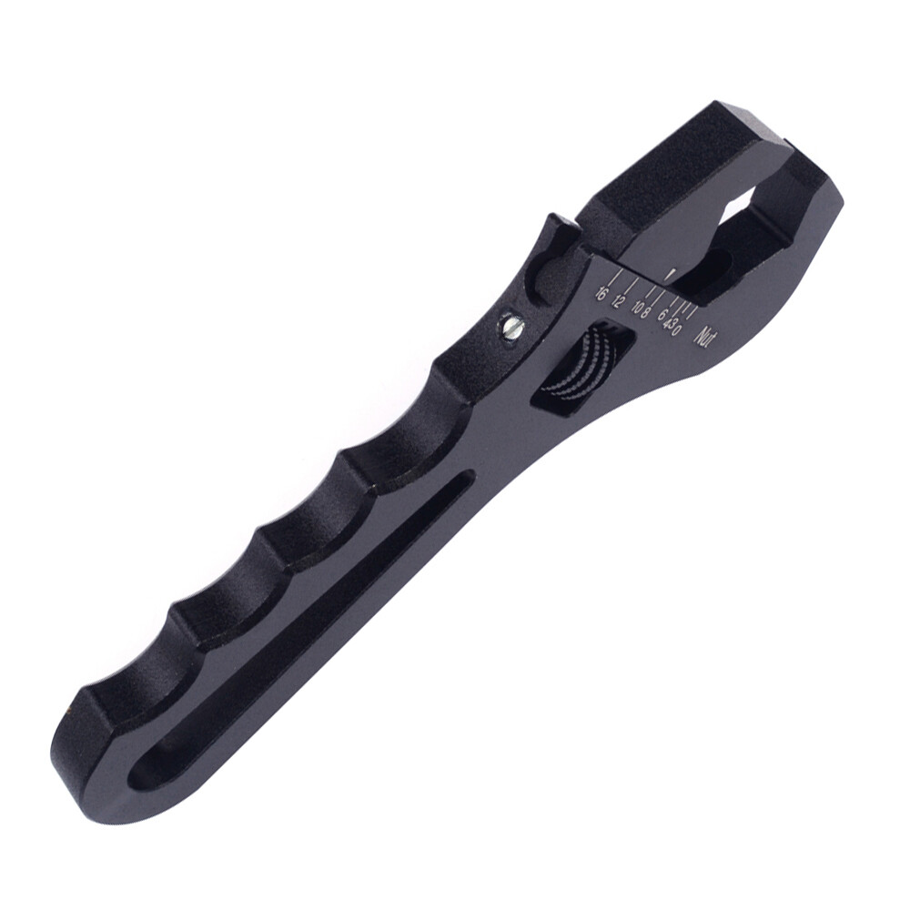 Adjustable Wrench Spanner Wrenches Hand Tool for Hose Fitting AN3-AN16 Aluminum