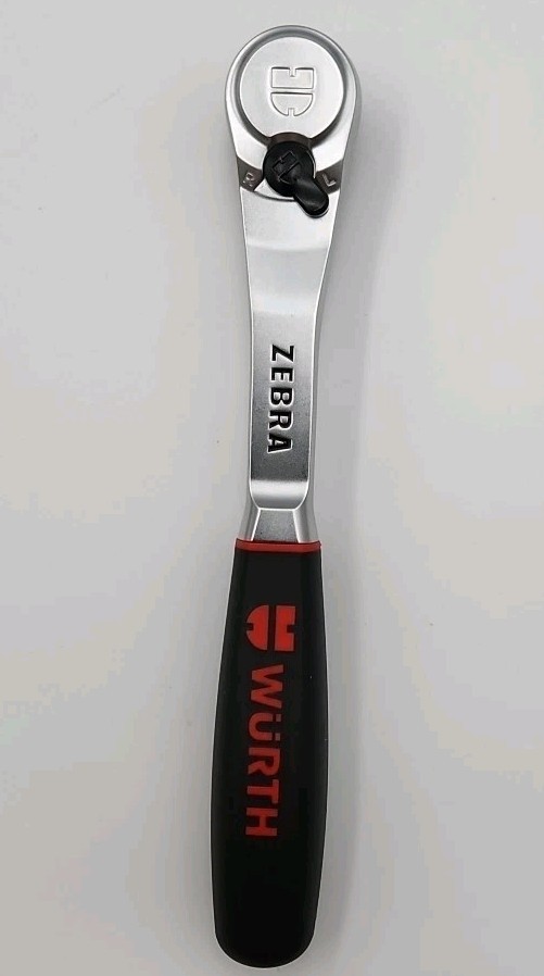 ZEBRA 1/2 Inch Lever Reversible Ratchet, Dust Protected 071201203 XL