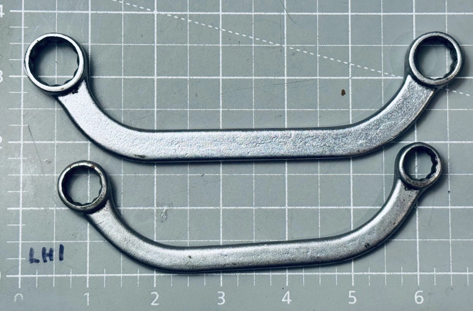 Proto Tools Obstruction Moon Wrench Set 2pc # 1730 5/8×9/16 & 1725 1/2×7/16 USA