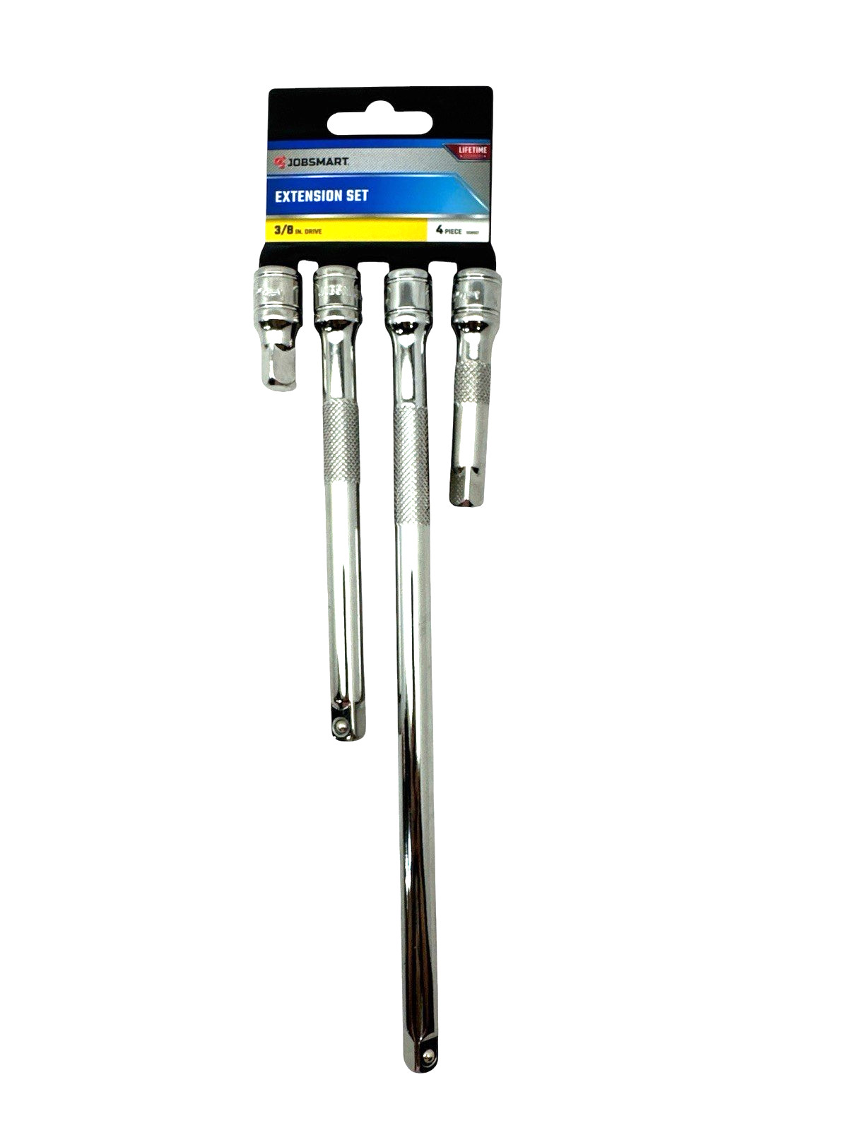 Jobsmart 3/8 in Drive Extension Bar Set 4 piece 1038927 New