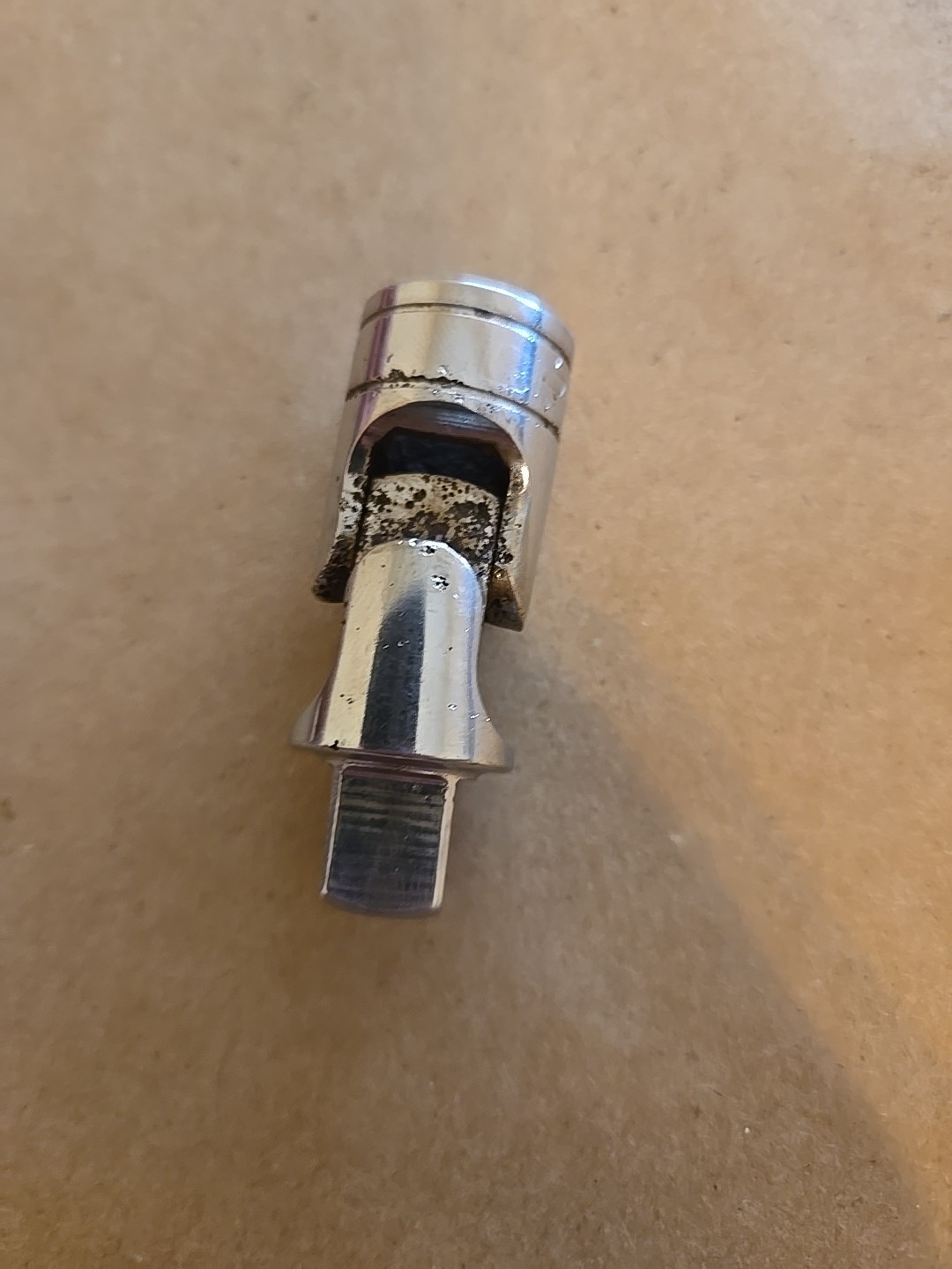 Snap On 3/8″ Drive Chrome Friction Ball Universal Swivel Socket For Parts FU8A
