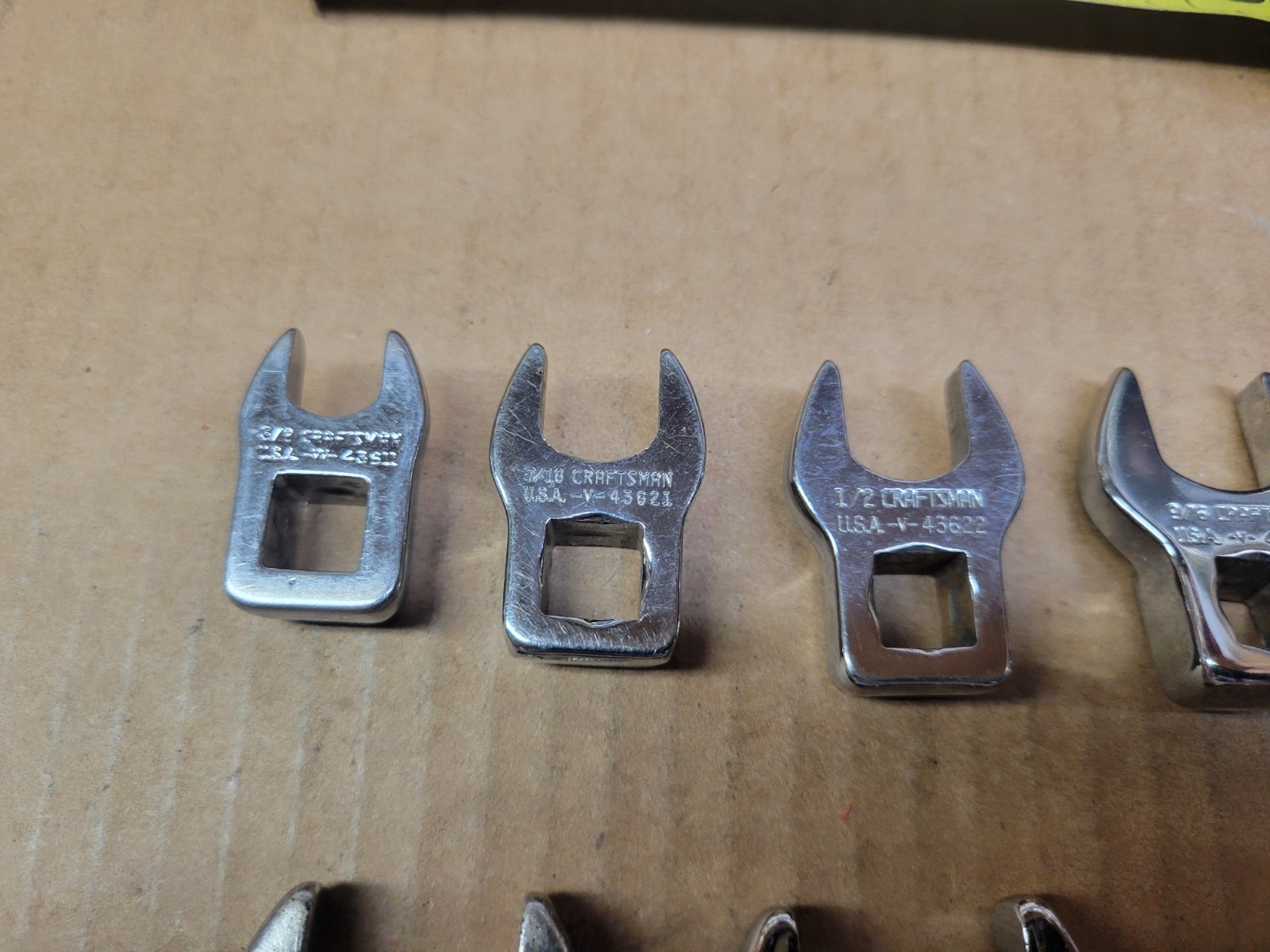 Craftsman USA 3/8″ Drive 10-Piece SAE Crow Foot Set