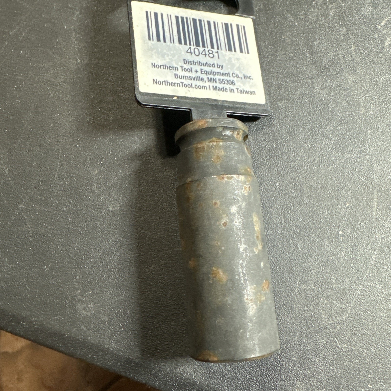 Klutch 5/8” Deep Impact Socket For 3/8″ Drive 6 Point Black Oxide 40481