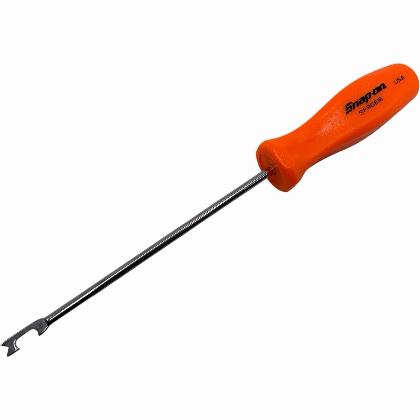 Snap On Tools Push Pull Spring Tool Groove Orange SPRG618O 6 Inch Shaft