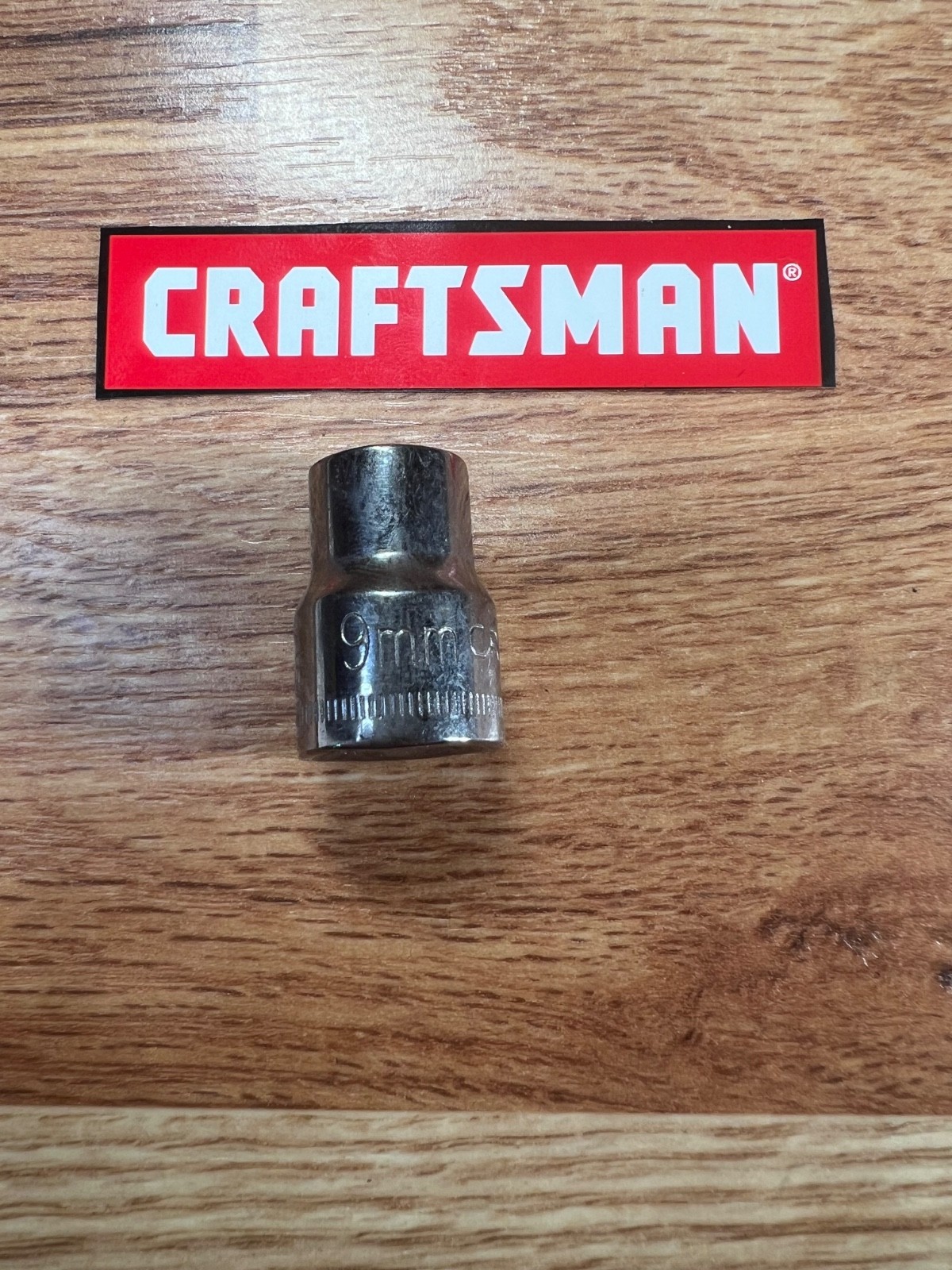 Craftsman 43541 9MM S-AG socket 3/8” drive 6 point Ultrasonic Cleaned