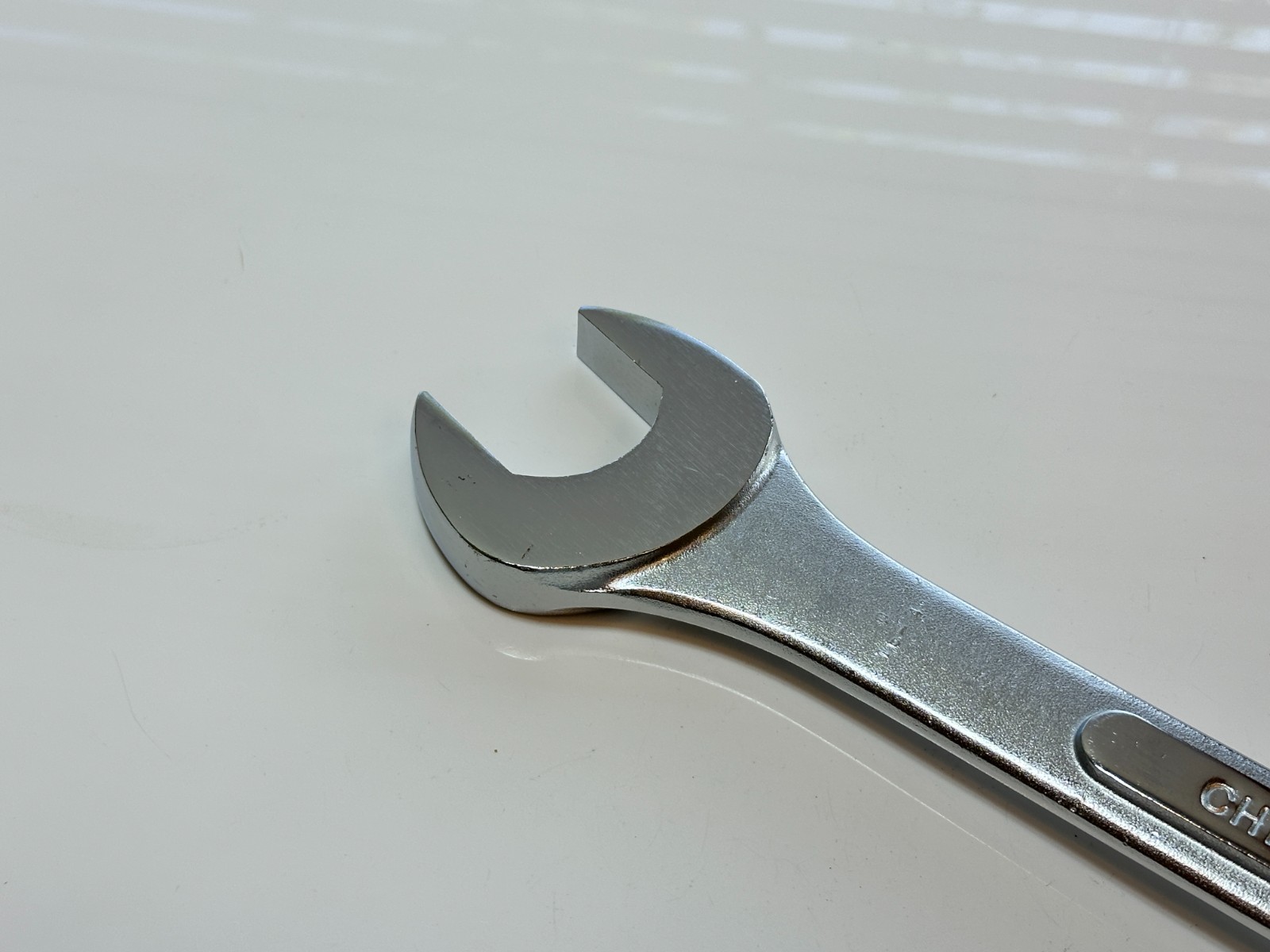 KAL Tools (Japan) 3244 SAE 1-3/8″ Chrome Combination Wrench – 18″ Long Heavy NOS