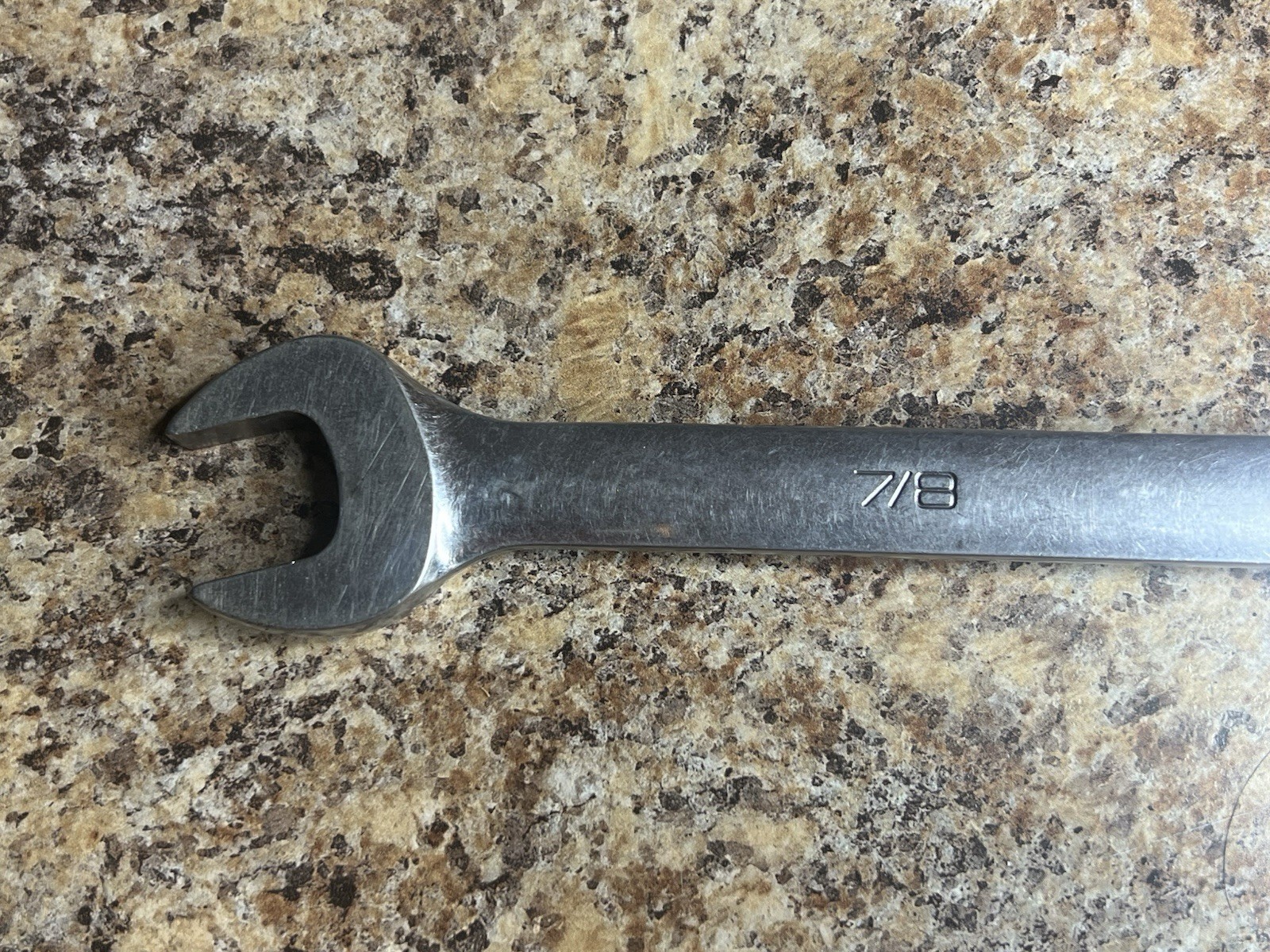 Snap On OEXL28B – 7/8″ Long Handle 12Pt Chrome Combination Wrench