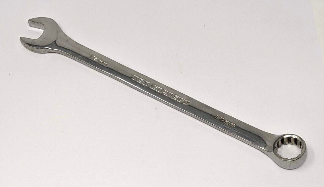 TEQ Correct 17mm Combination Wrench Chrome Vanadium Length – 10.25″
