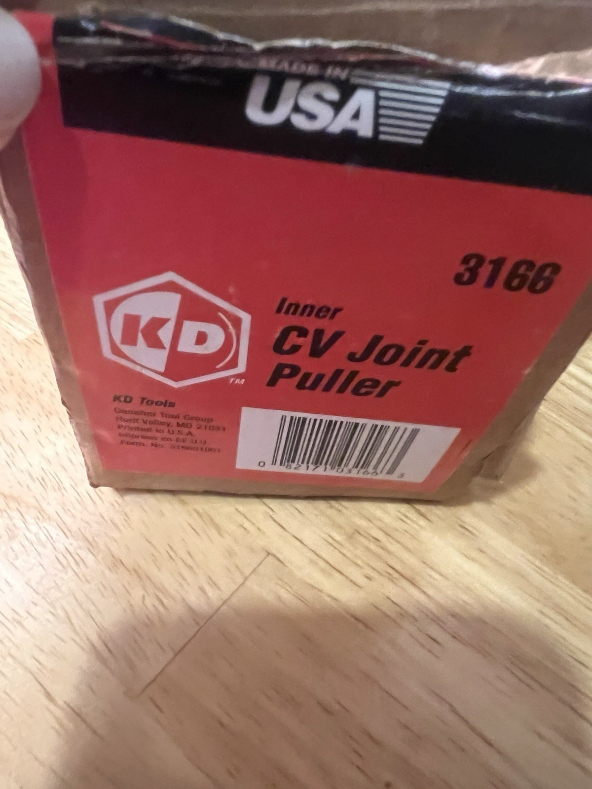 New KD Tools 3166 Inner CV Joint Puller