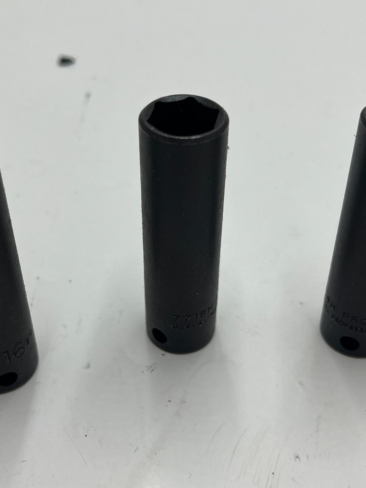 (QTY 5) Proto 6 Point, 9/16″ Deep Impact Socket, 7718H