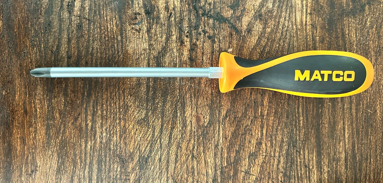 Matco Tools Phillips Screwdriver Orange S0126P3C 3/8″ x 6 P3 New