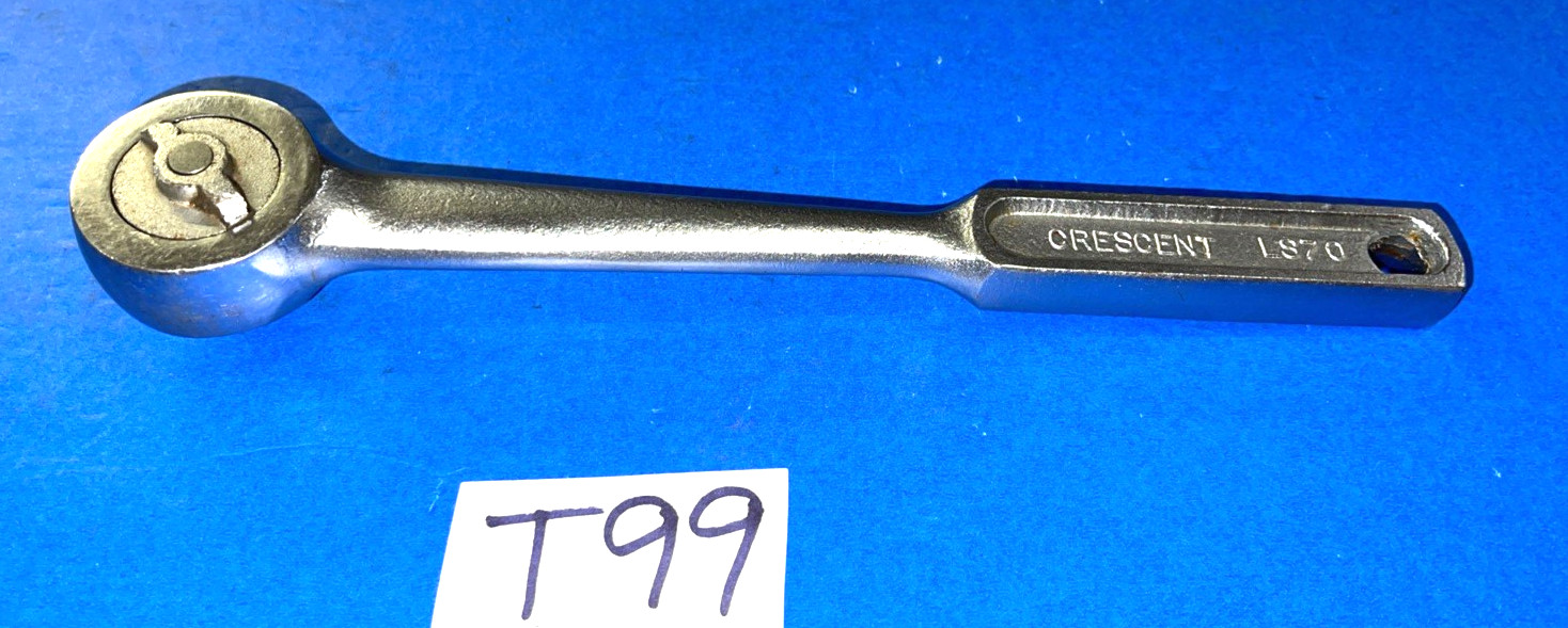 CRESCENT TOOLS VINTAGE 1/2 DRIVE RATCHET 10-1/8 INCHES LONG LS70