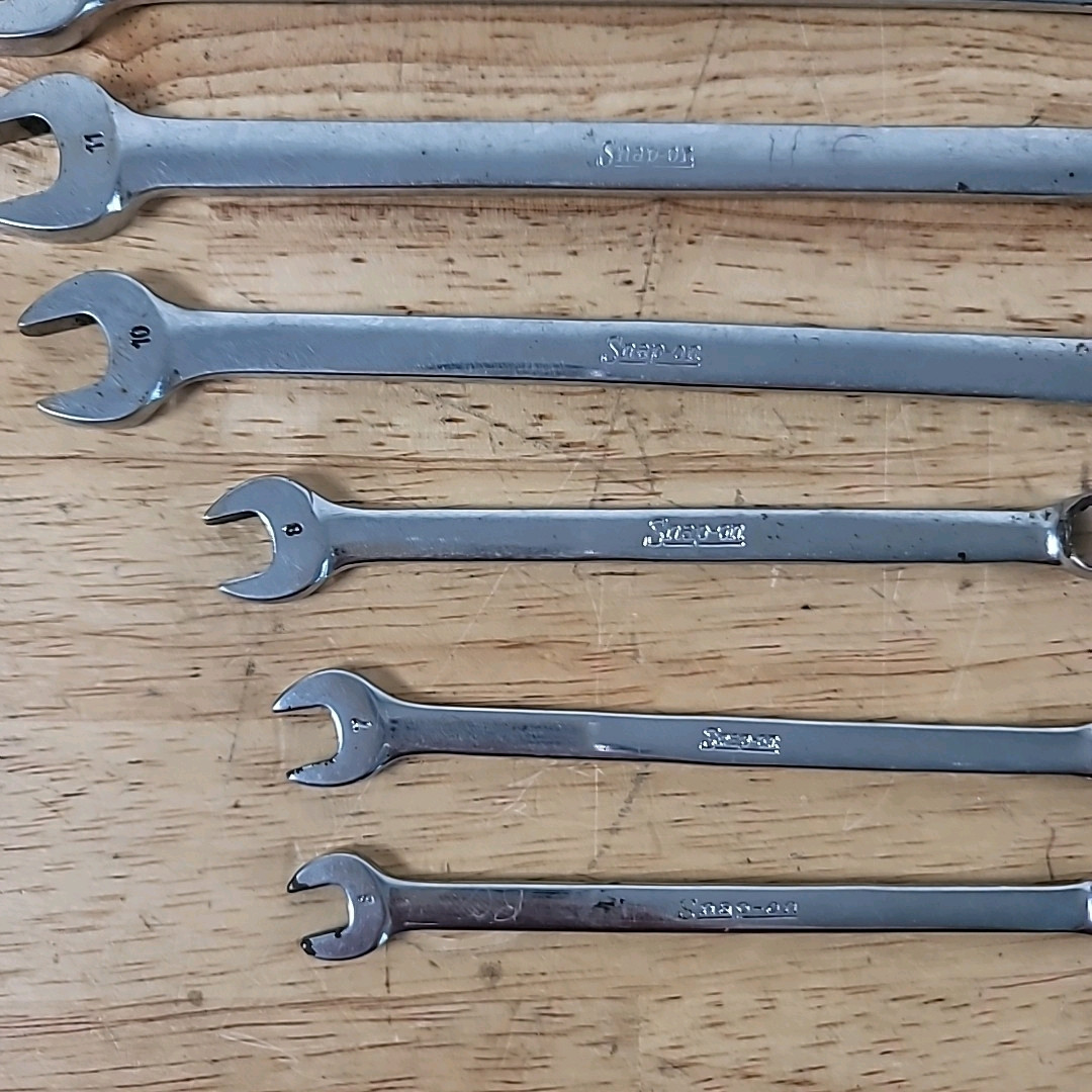 Snap-on Underline Metric Wrench OEXM 6,7,8,10,11,13,14,15,16,17,18,19mm 12 Pt