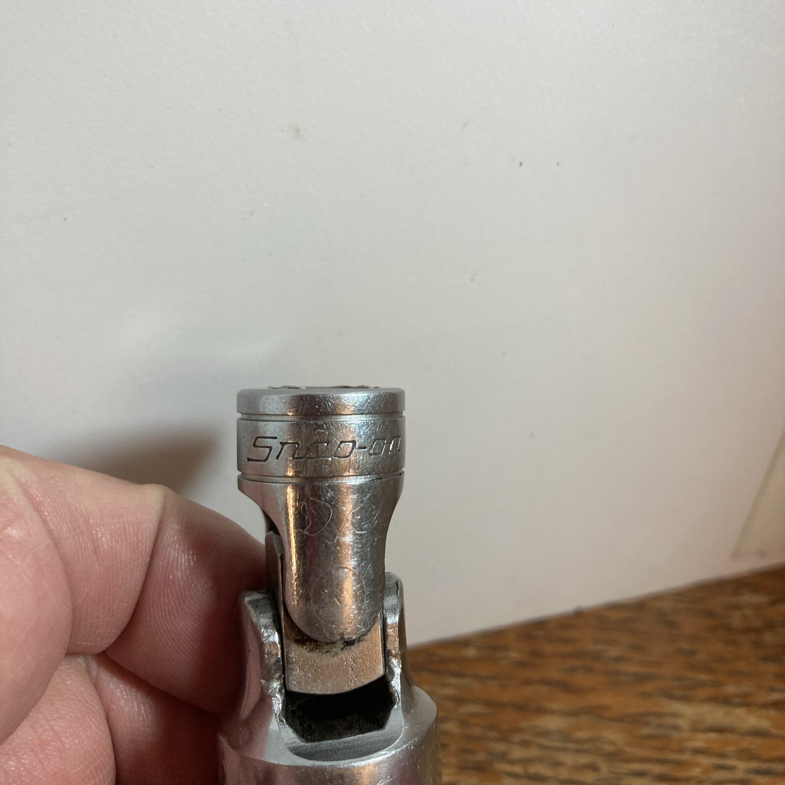 Snap On Tools FS24 3/8 Drive 3/4 Chrome Swivel 6 Point Socket