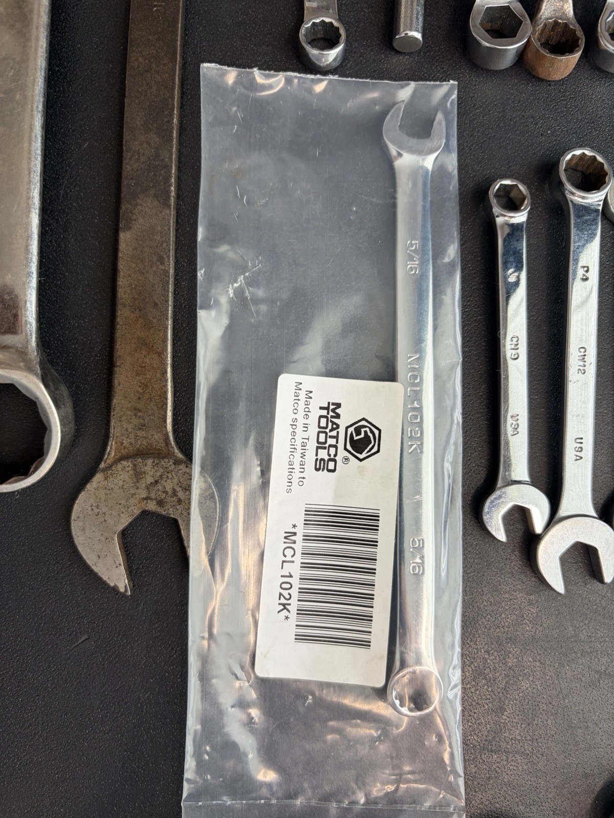 Mac, Matco Tools Wrench Lot Of 39