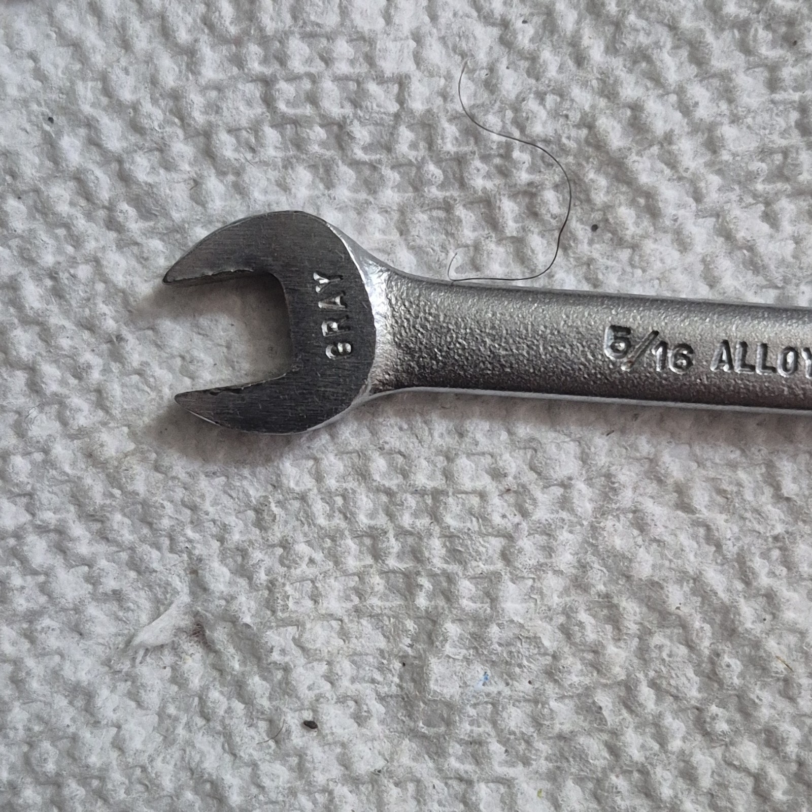 Vintage Gray Canada Wrench Lot of 2 11/16 19/32 5/16 Signed Mechanic Tools Rare