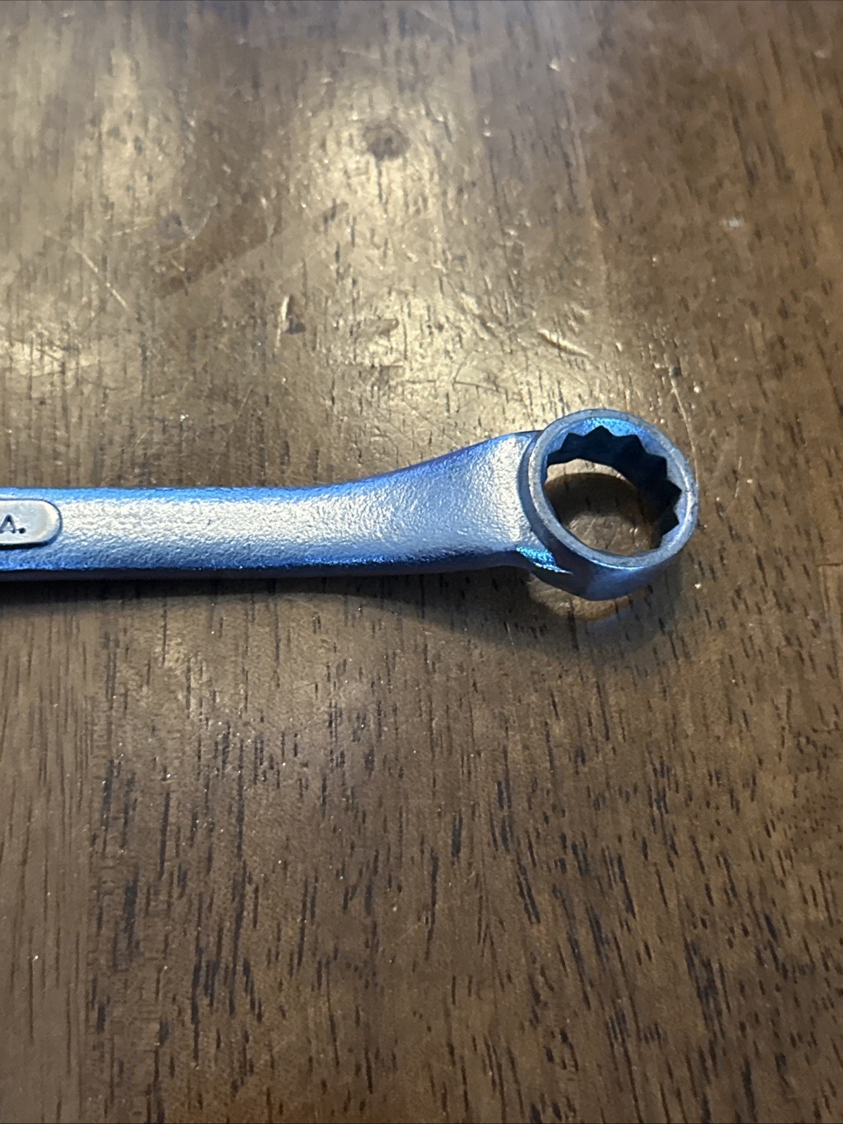 S-K Tools USA B-1820 9/16in X 5/8in Double Offset Box End Wrench Vintage
