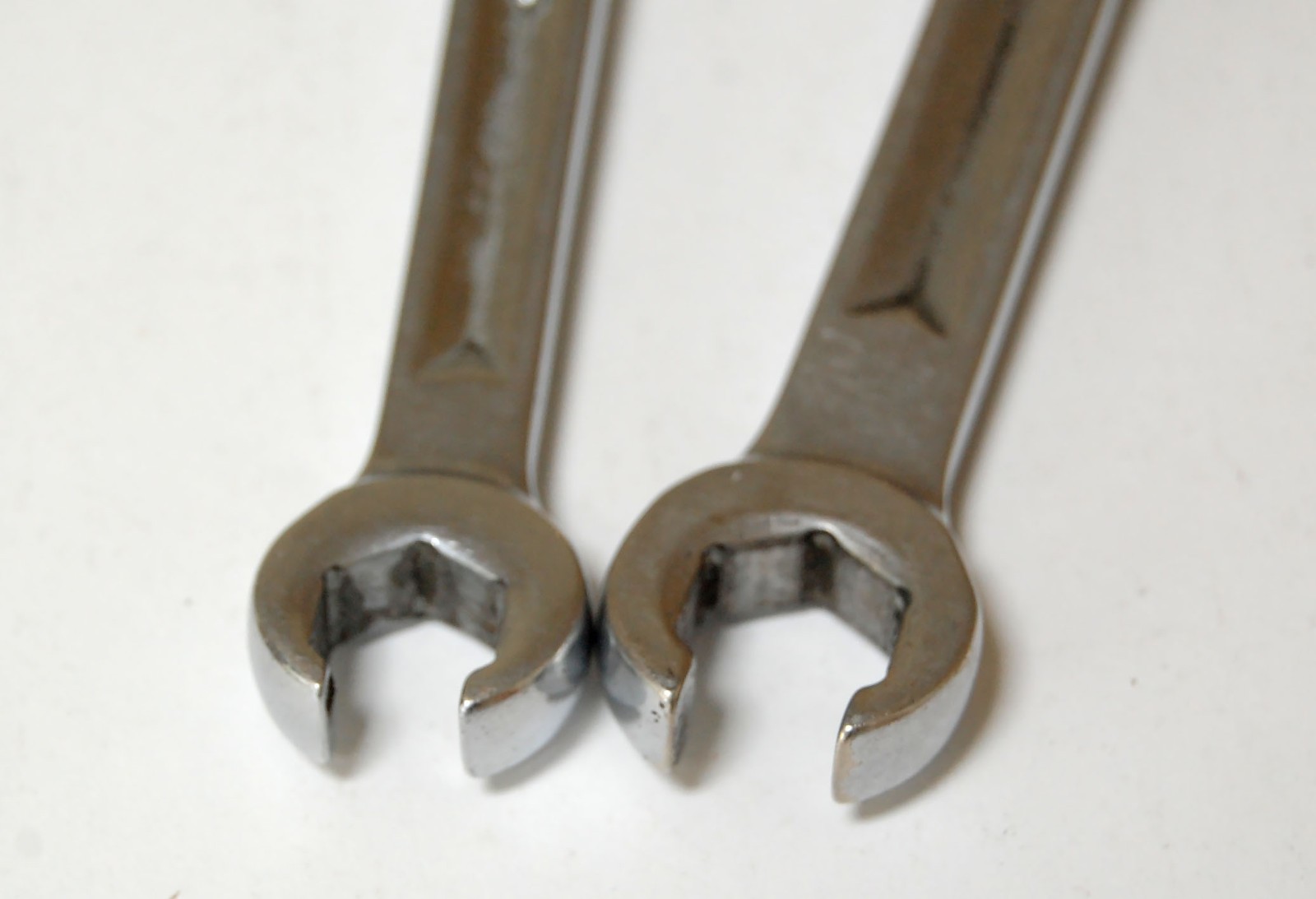 Two Snap-on Metric Flare Nut Line Wrenches RXM1314S & RXM1517S 13 14 15 17mm USA