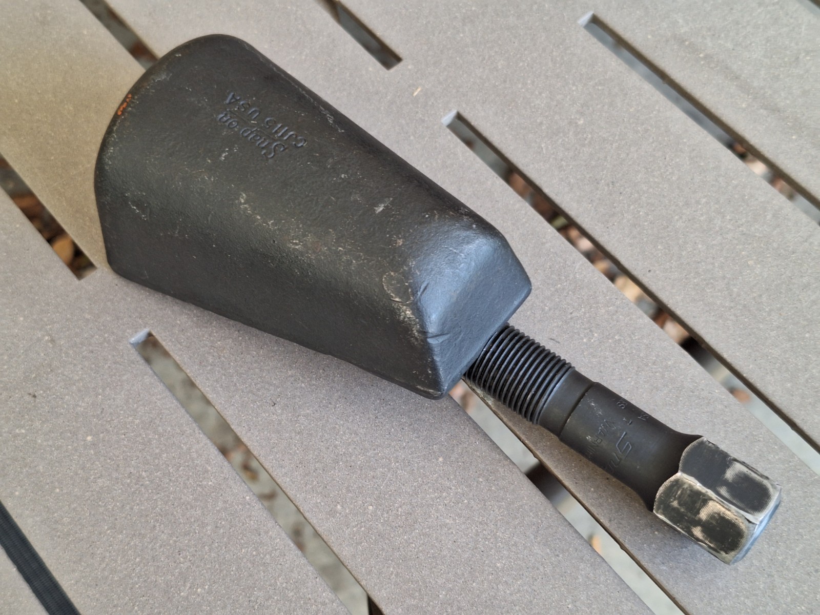Snap On Pitman Arm Puller CJ115, CJ83-2 Pressure Screw CJ66-15-3 Centering Point