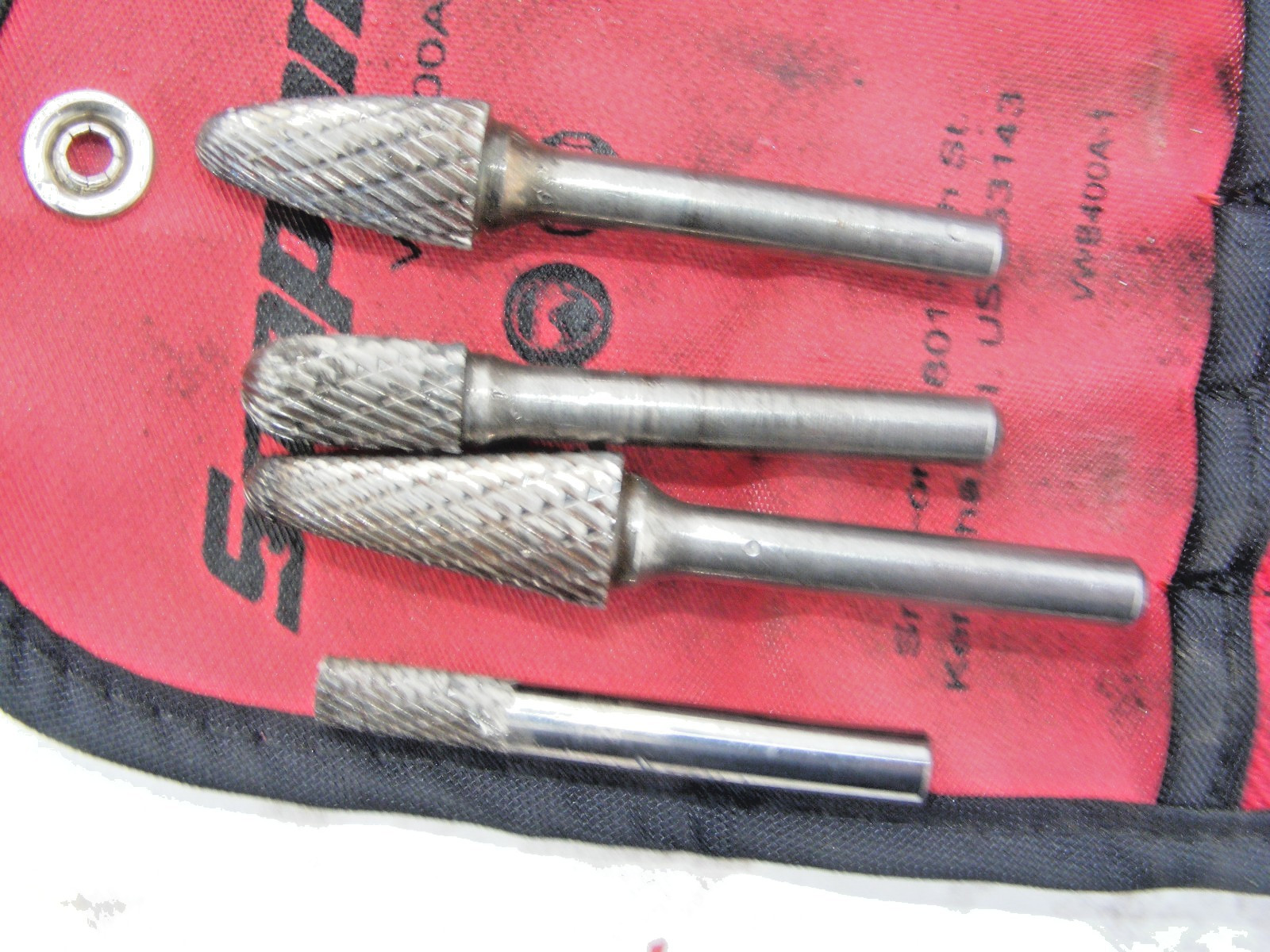 Snap-on™ VWB400A 4-piece Carbide Grinding Burr Set